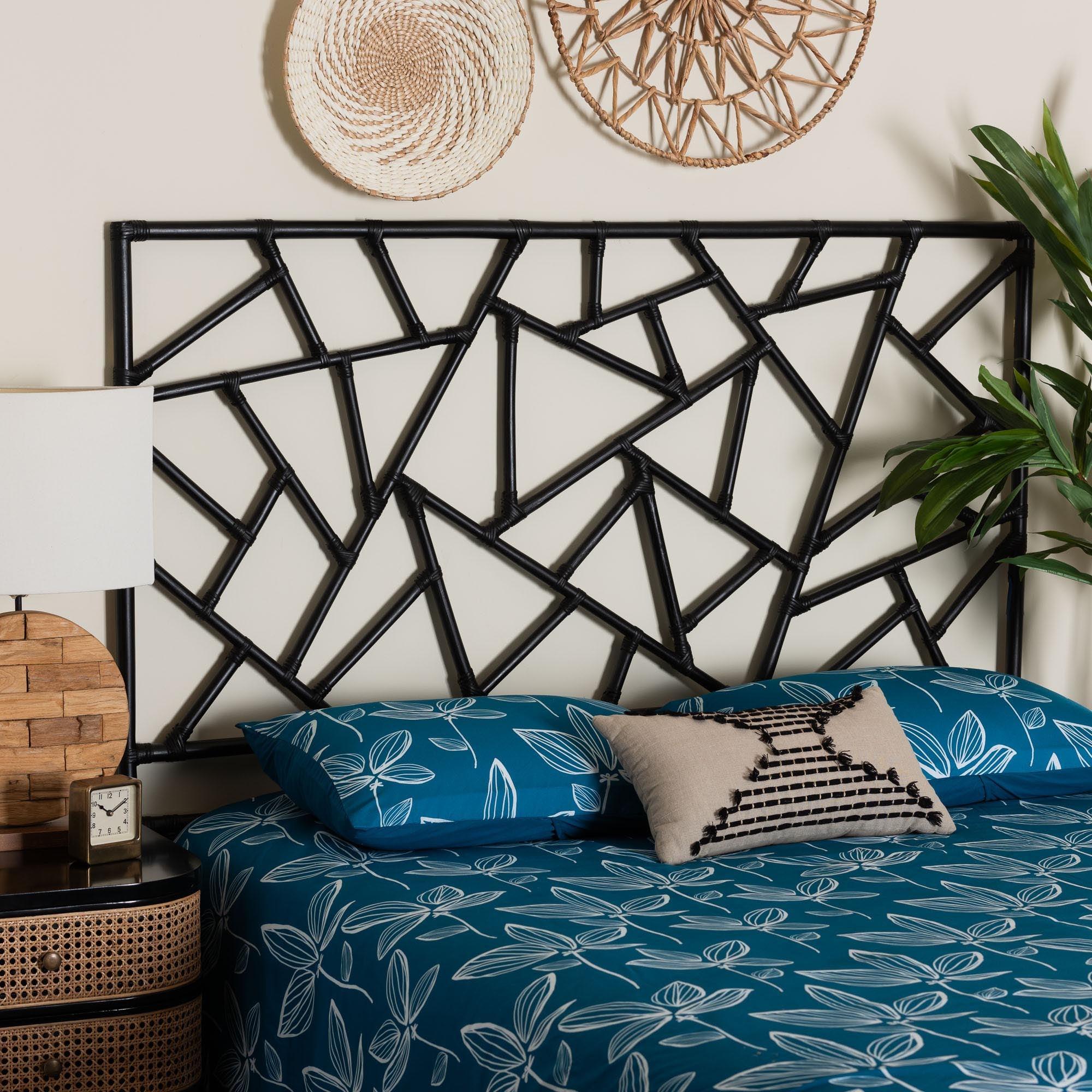 bali & pari Frydel Rattan Standalone Headboard