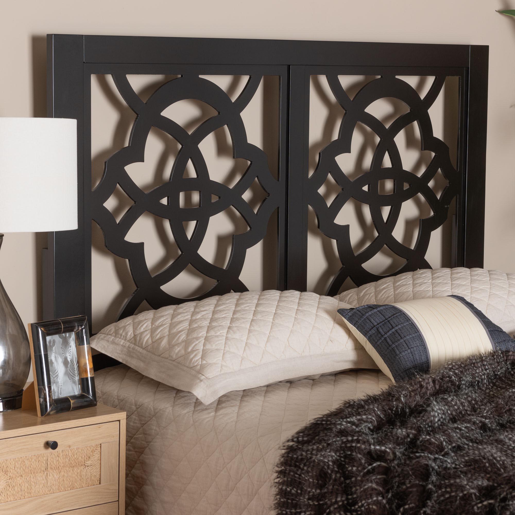 Glaucia Modern Finished Wood Headboard