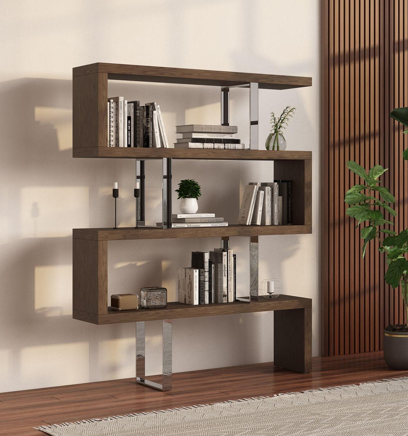 Modrest Maze Modern Bookcase