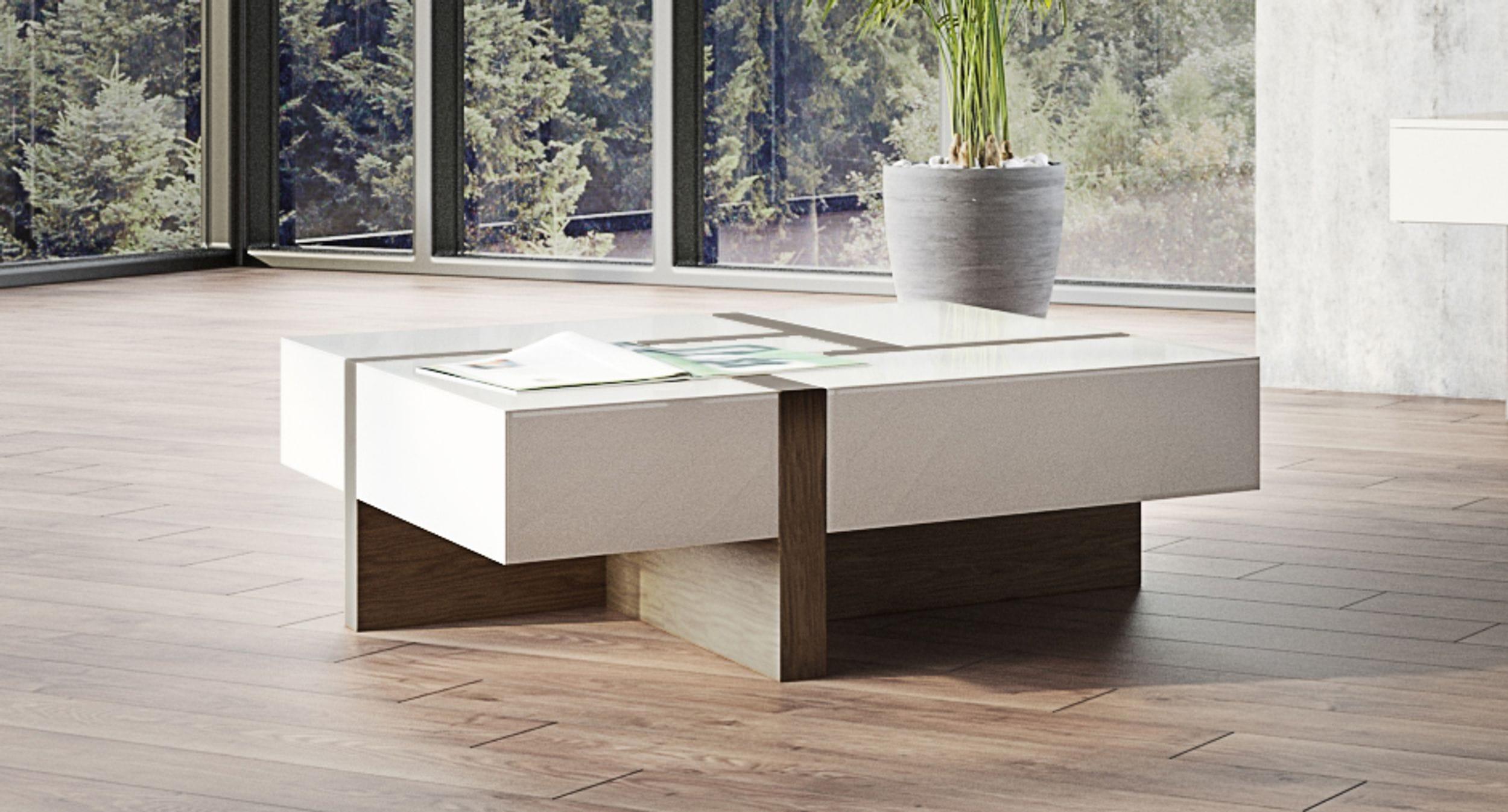 Modrest Makai Modern Square Coffee Table