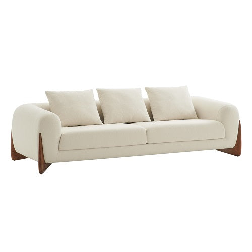 Modrest Fleury Contemporary Fabric and Sofa