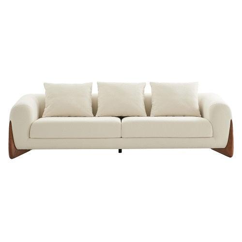 Modrest Fleury Contemporary Fabric and Sofa