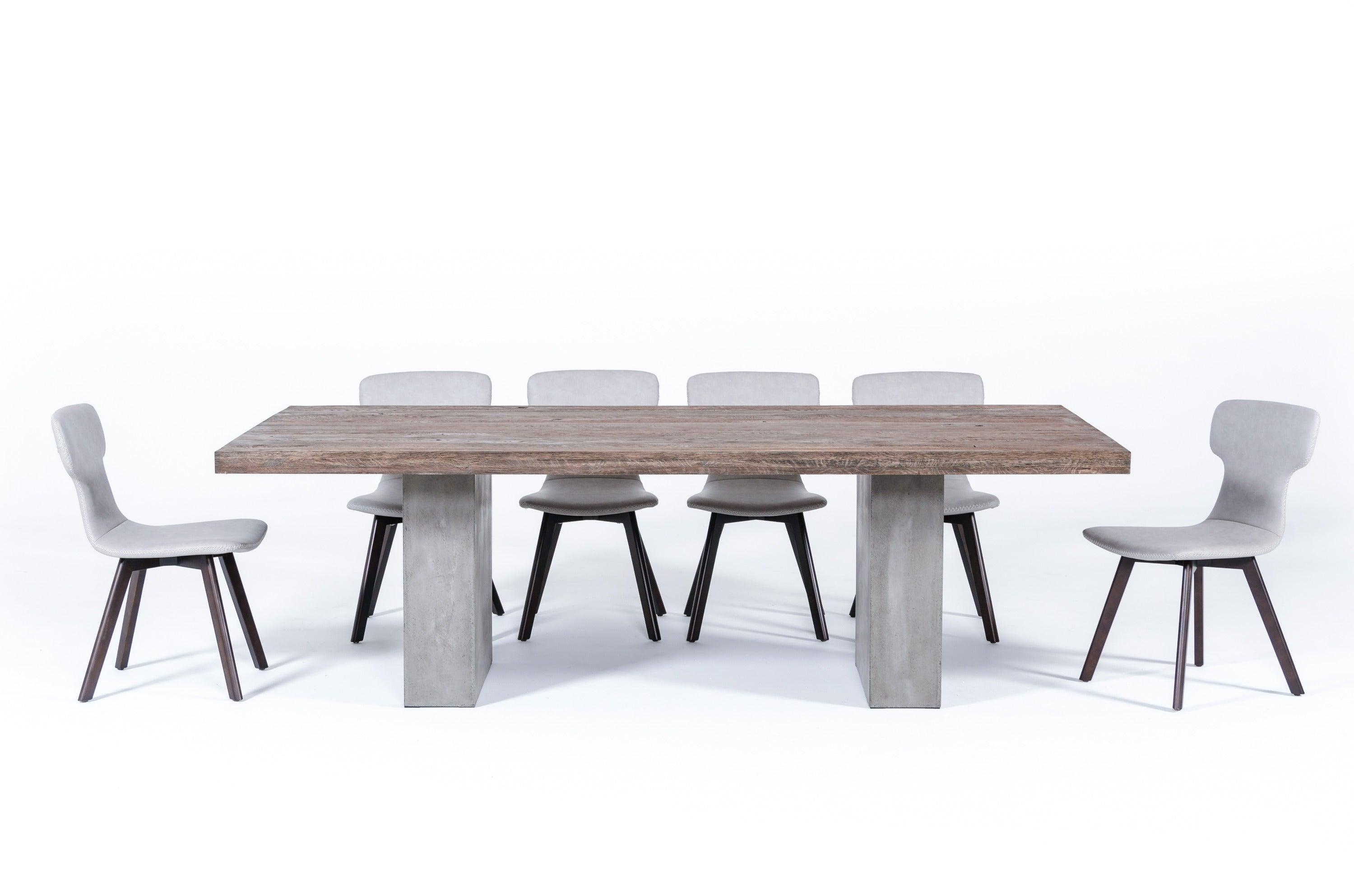 Modrest Renzo Modern Concrete 94" Dining Table