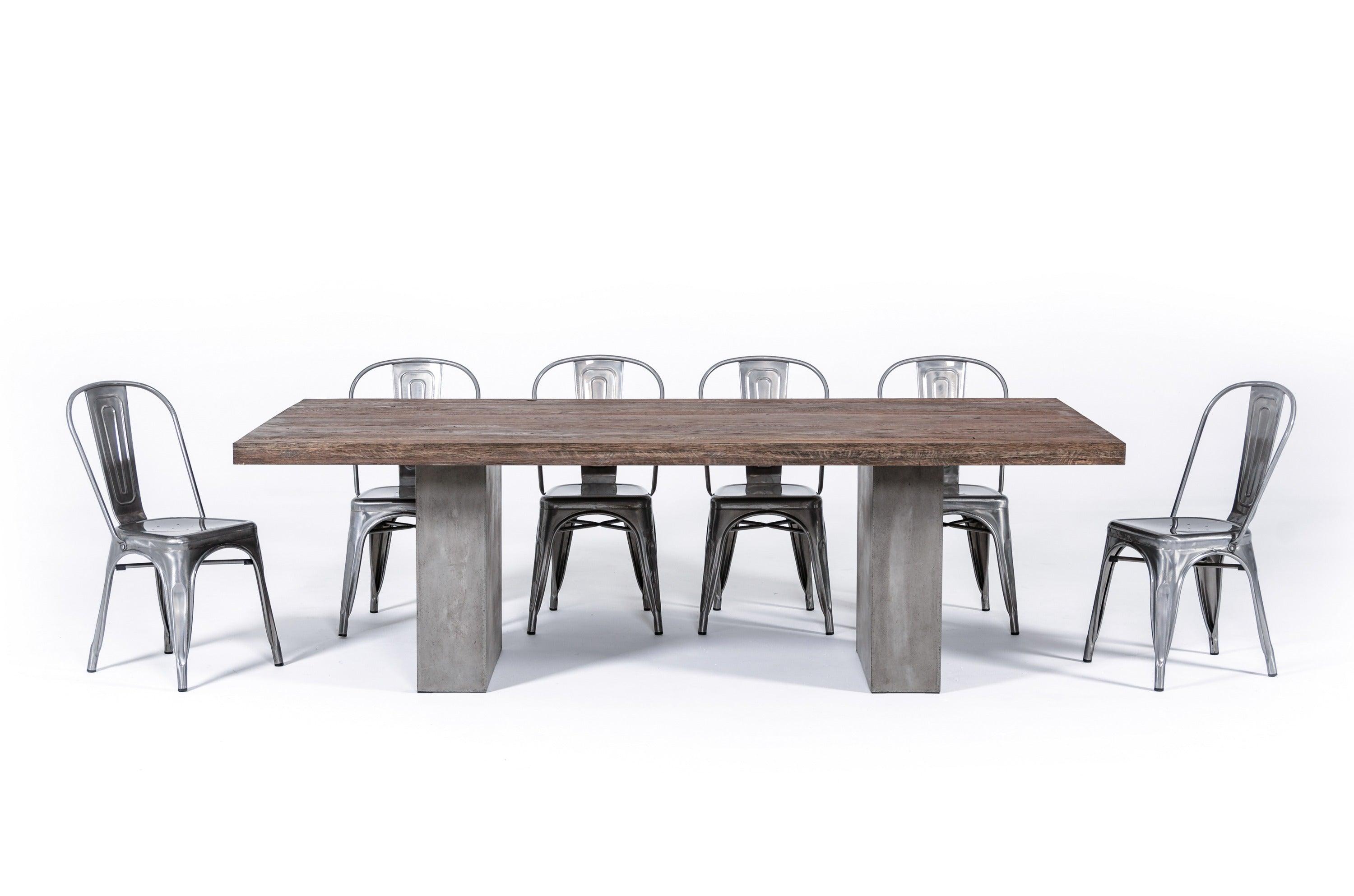 Modrest Renzo Modern Concrete 94" Dining Table