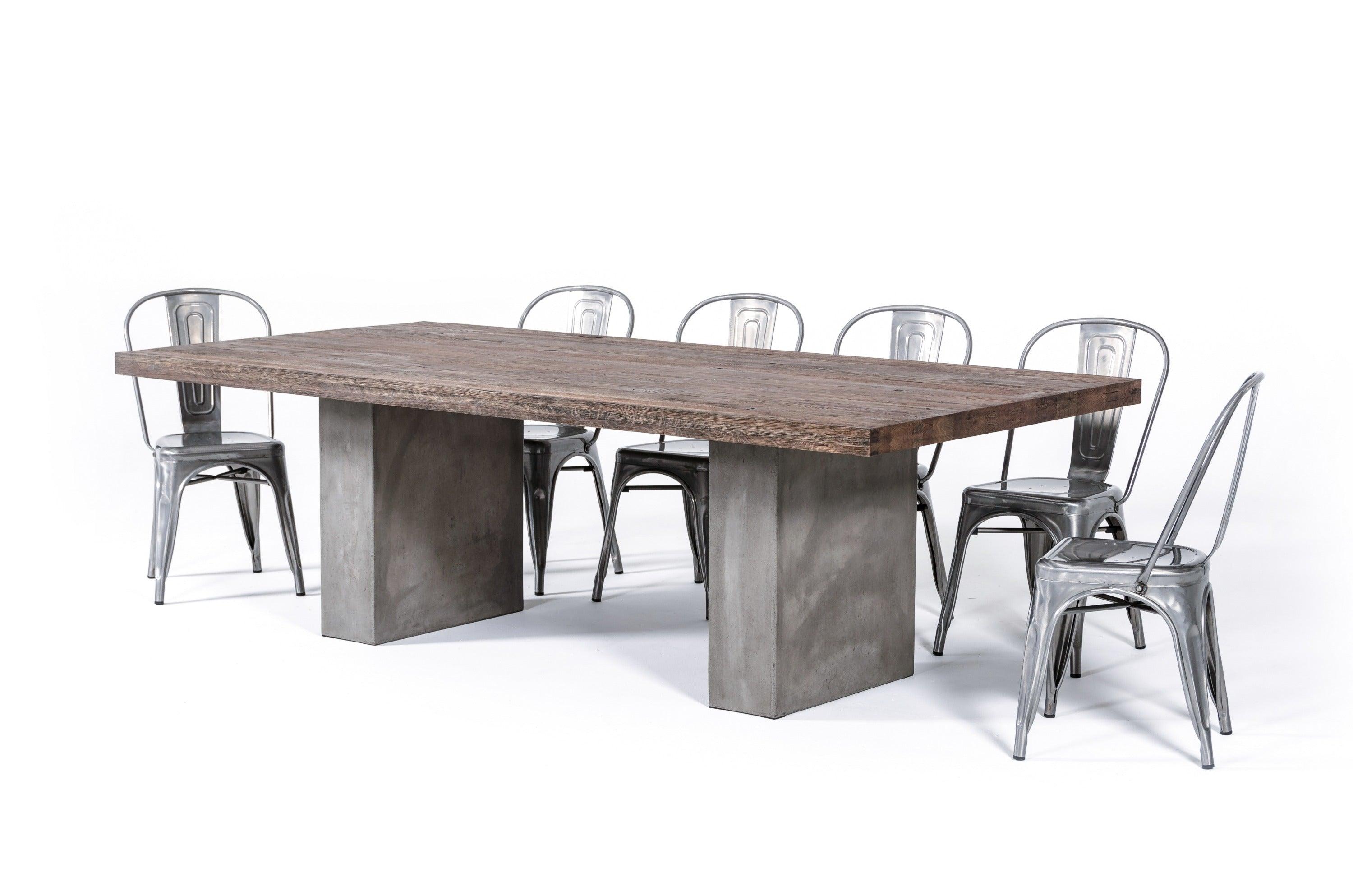 Modrest Renzo Modern Concrete 94" Dining Table