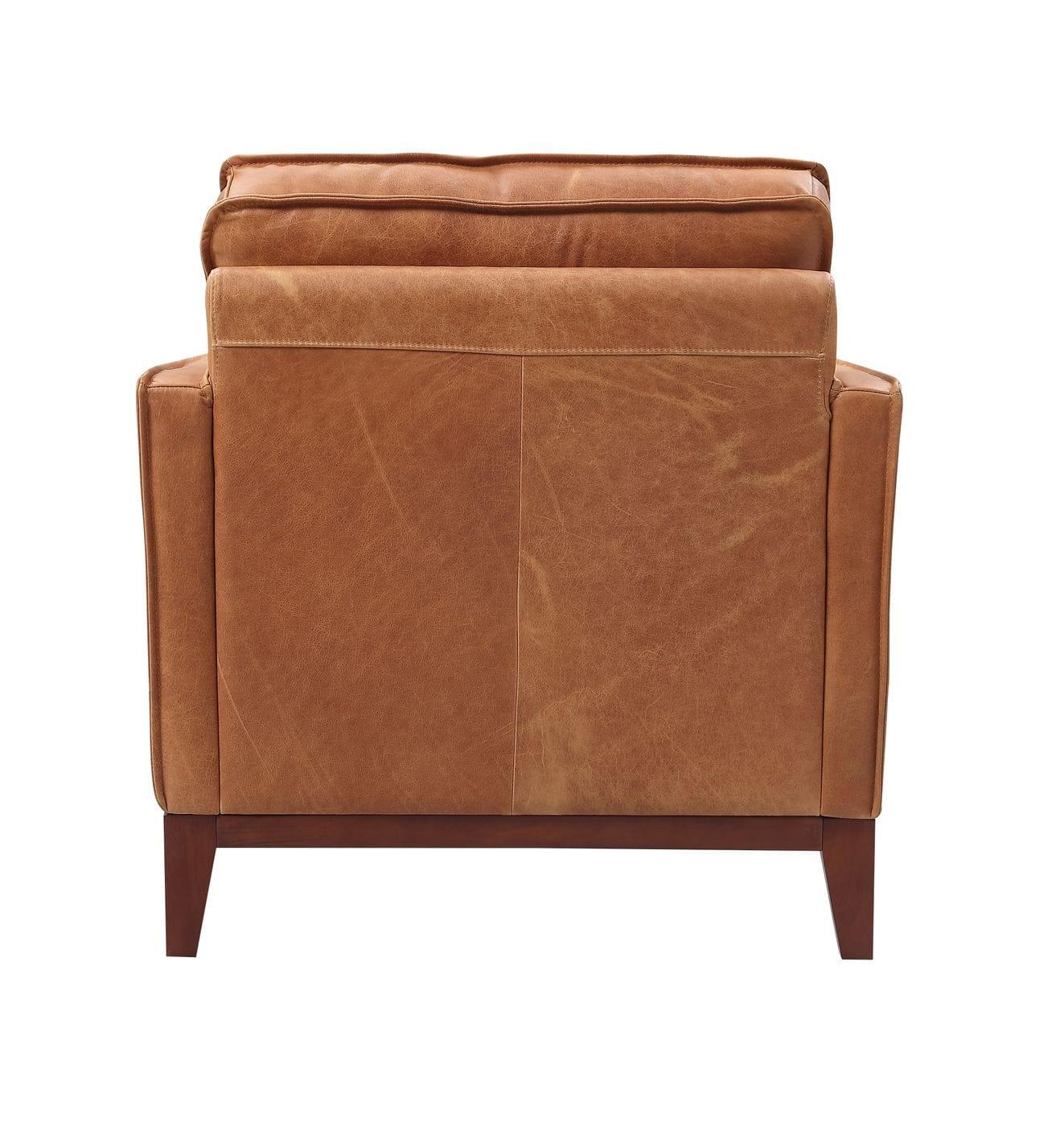 Divani Casa Naylor Modern Italian Leather Split Chair