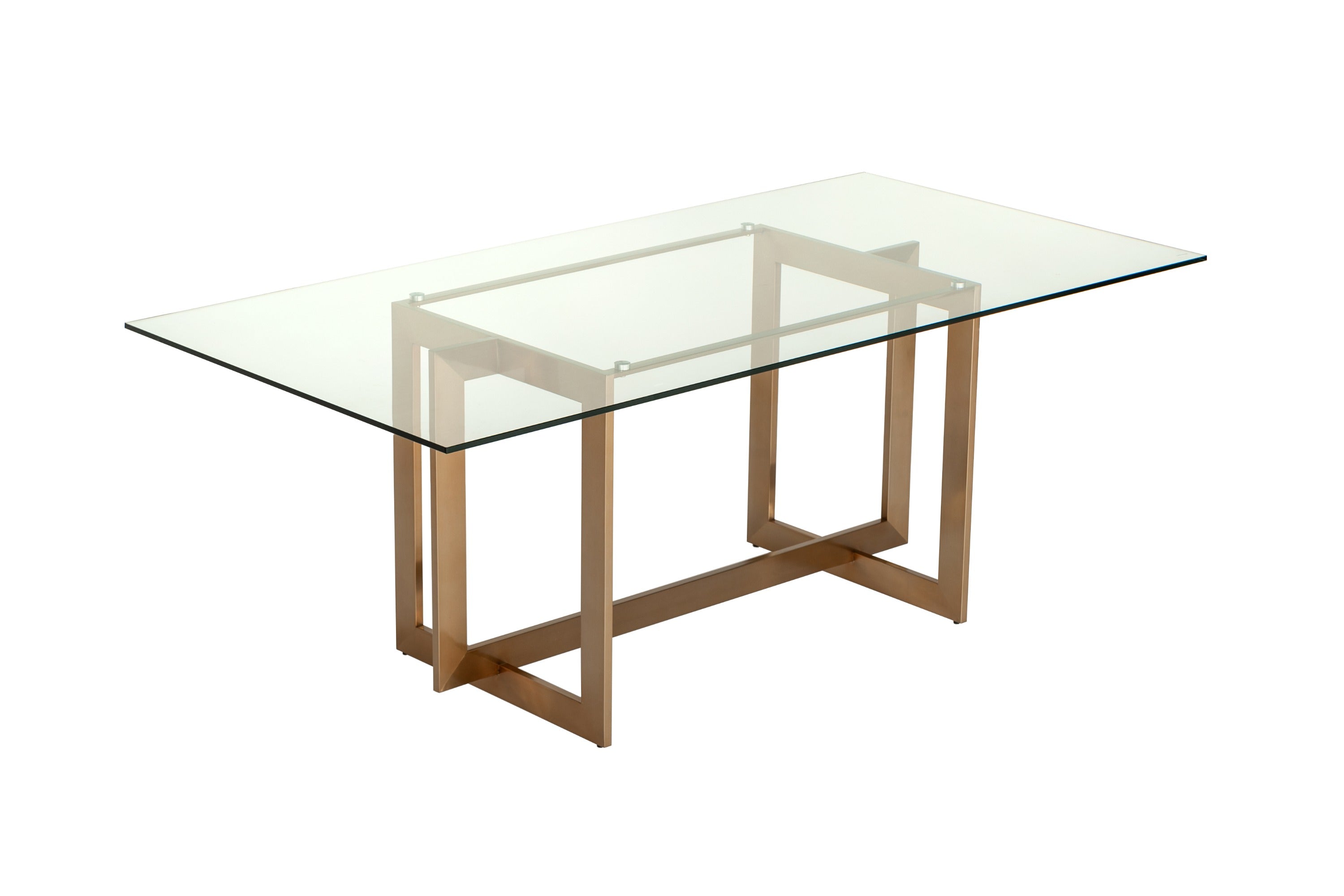 Modrest Keaton Modern Glass Dining Table