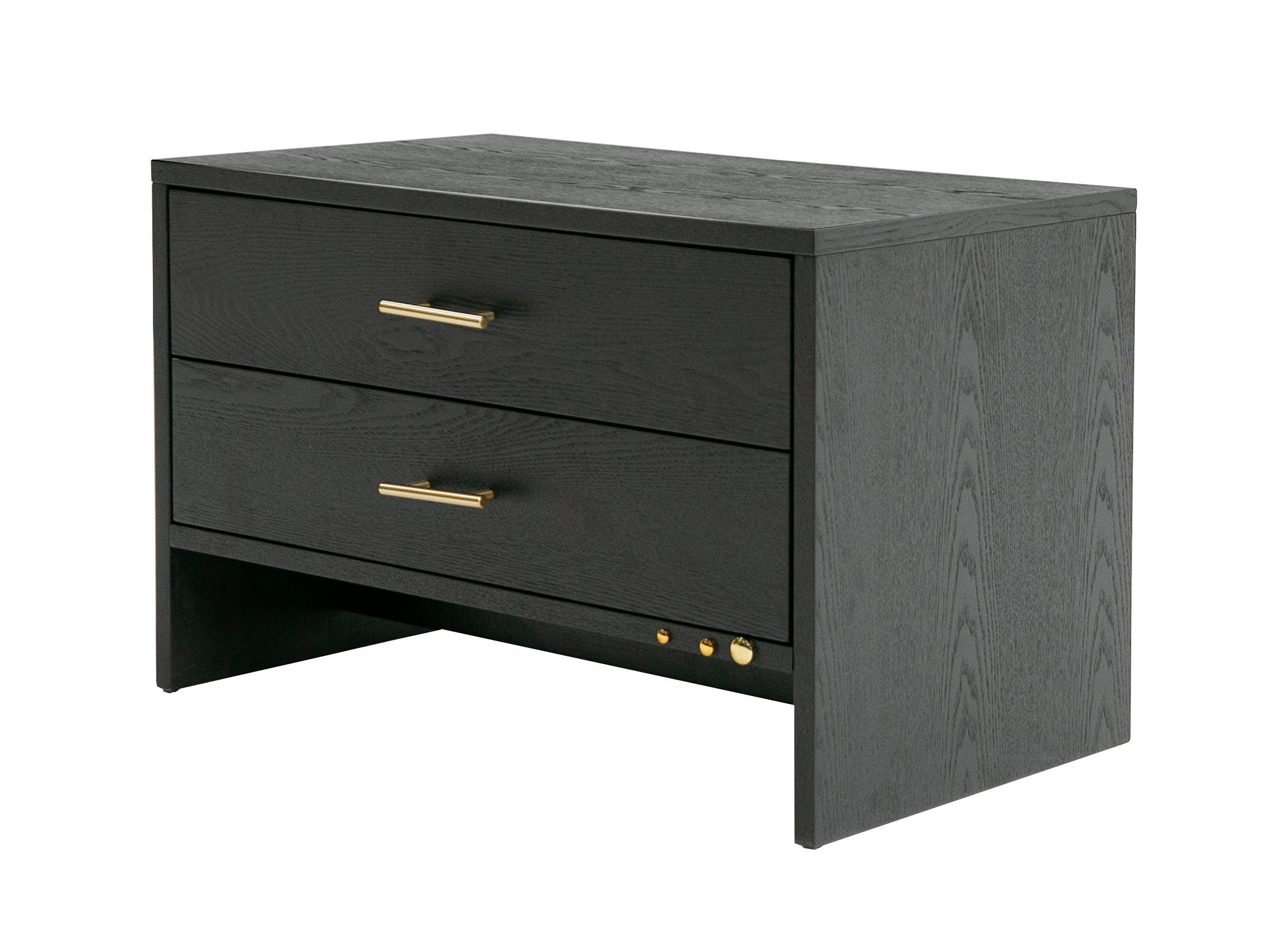 Modrest Wales Modern Ash 2Drawer Nightstand