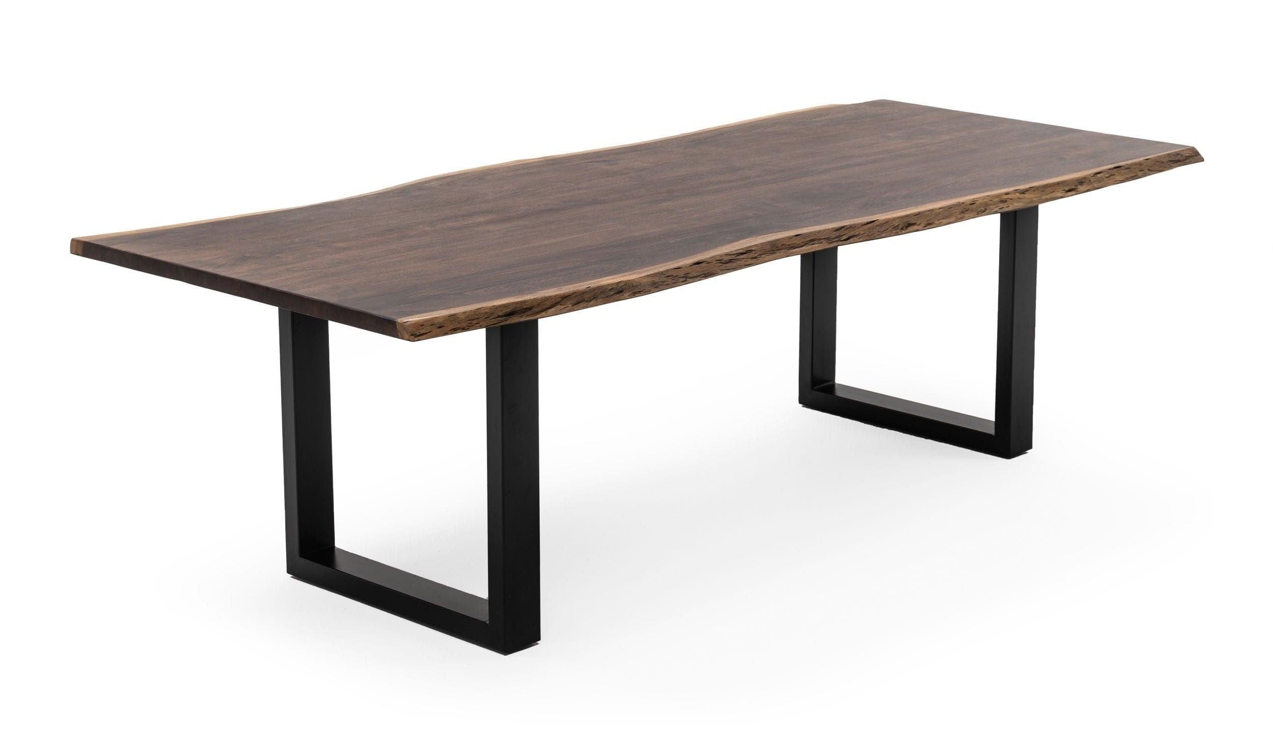 Modrest Taylor Modern 79" Live Edge Wood Dining Table