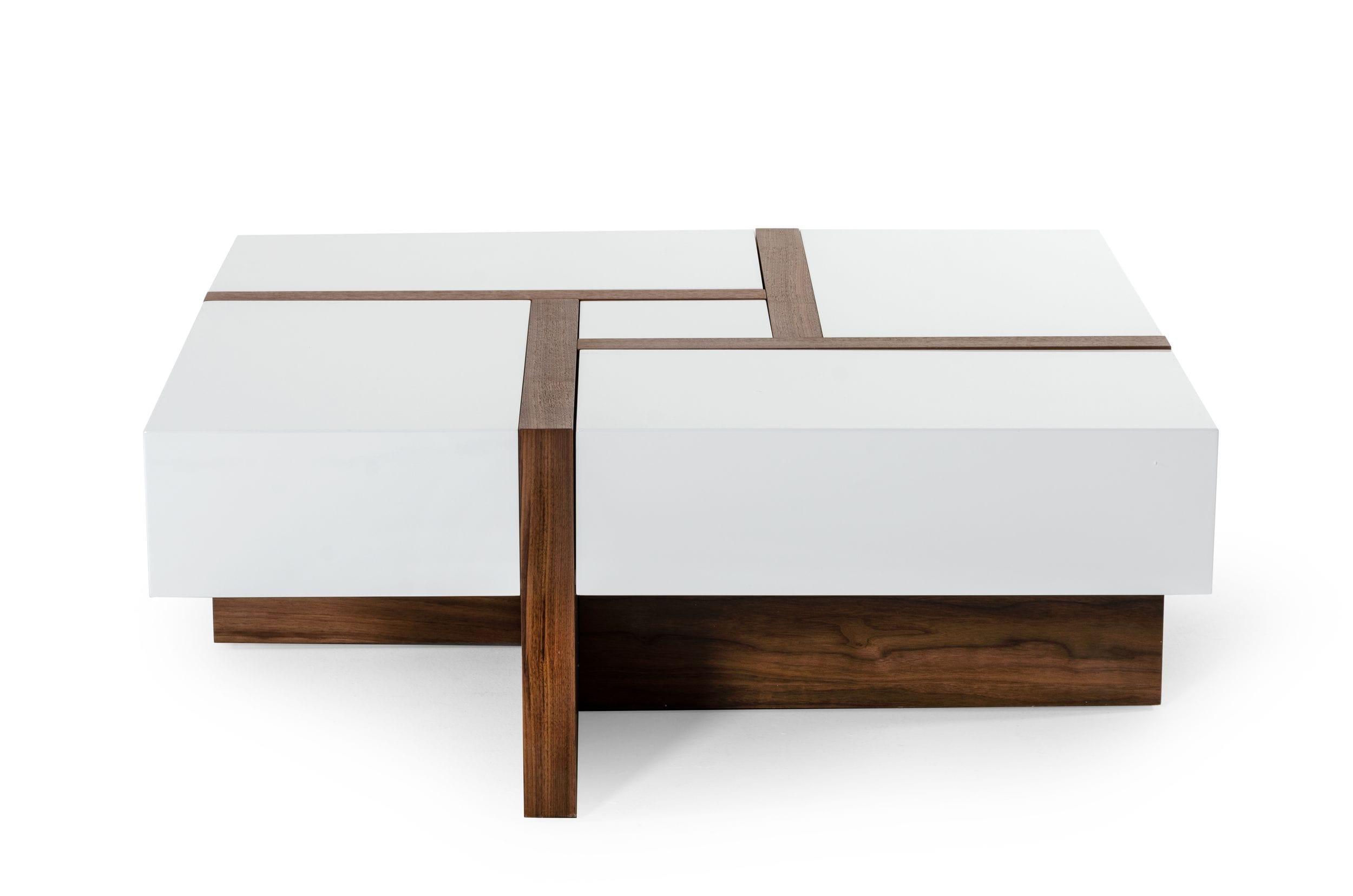 Modrest Makai Modern Square Coffee Table