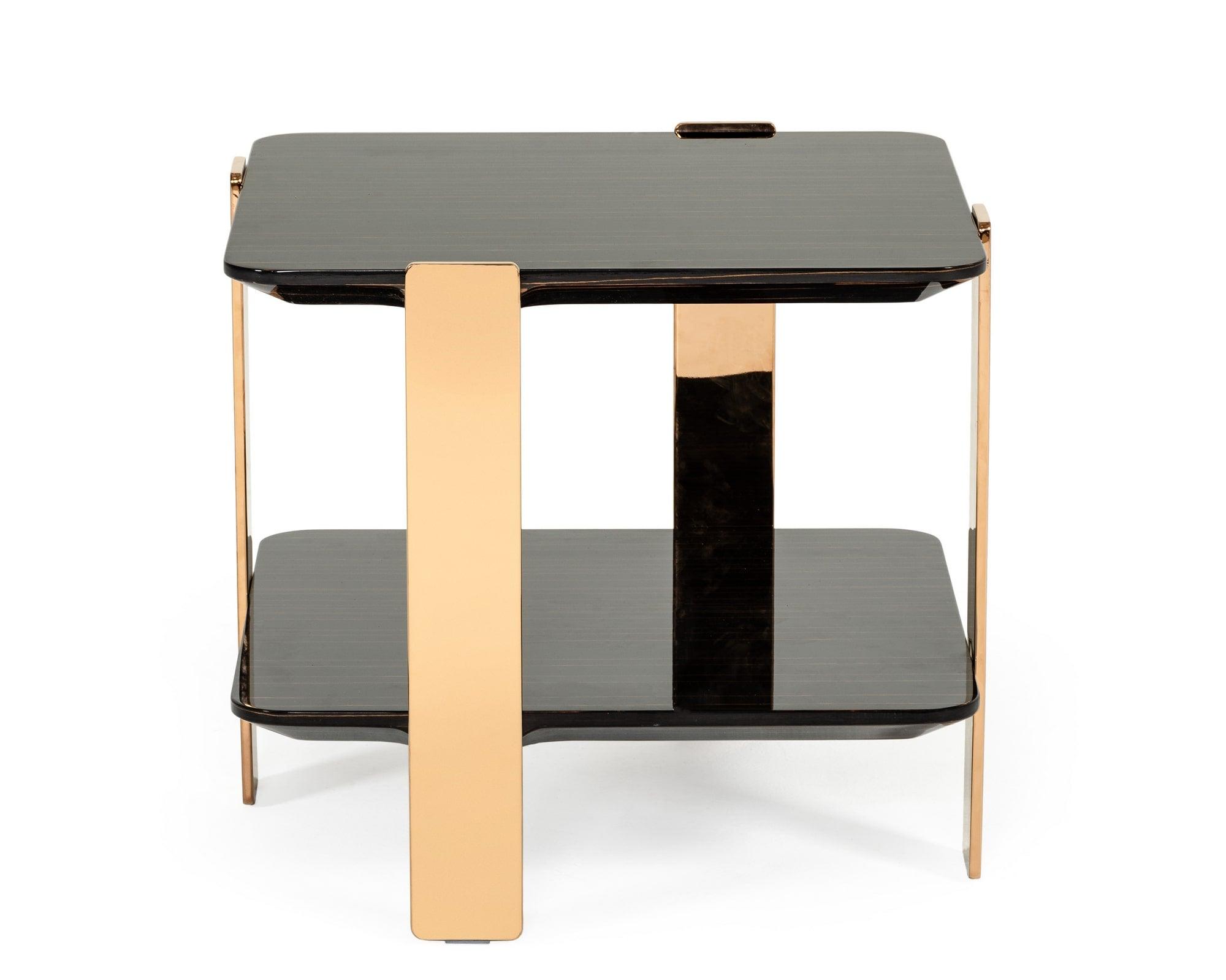 Modrest Leroy Modern Rosegold End Table