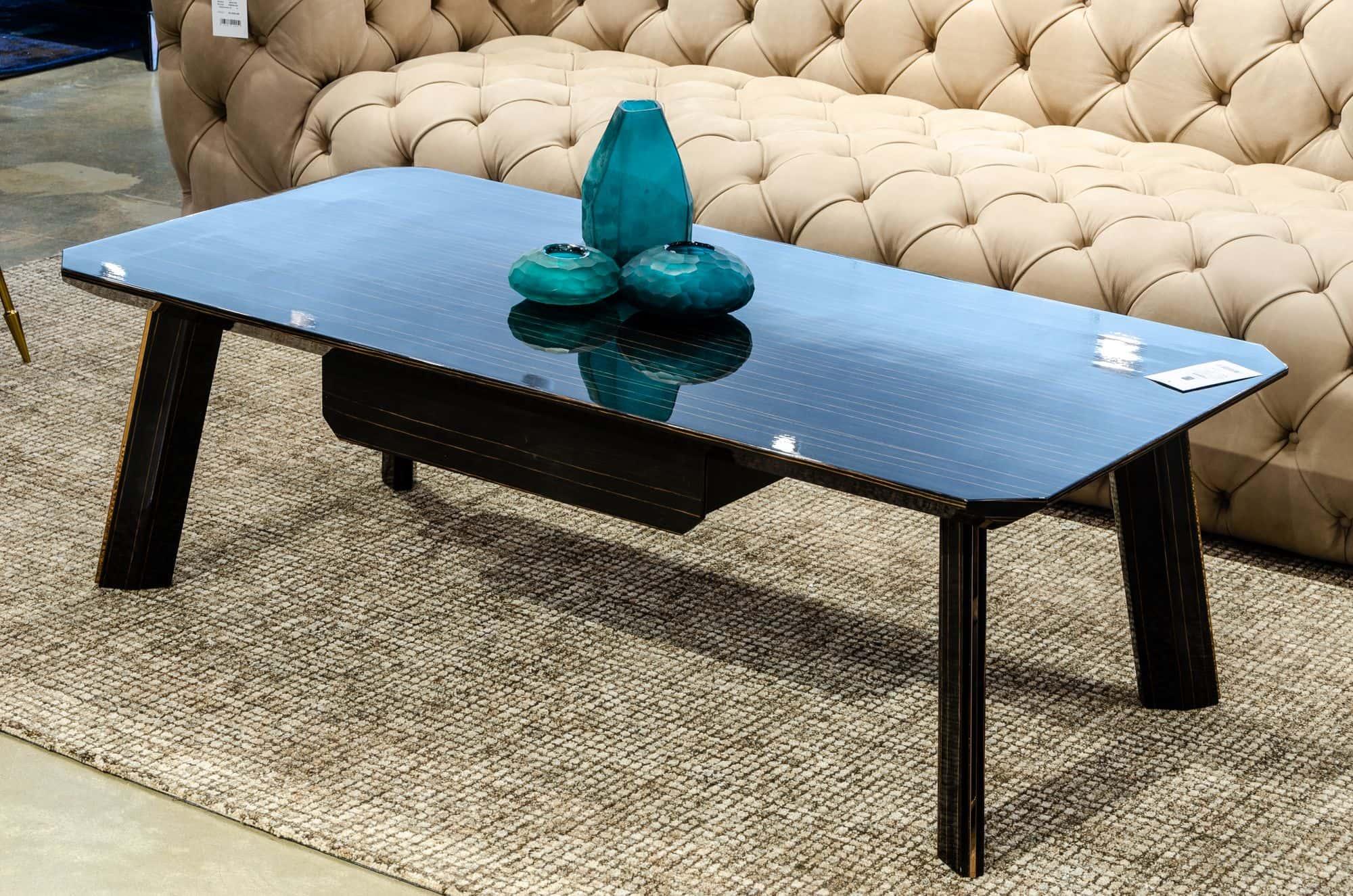 Modrest Chadwick Modern Rosegold Coffee Table