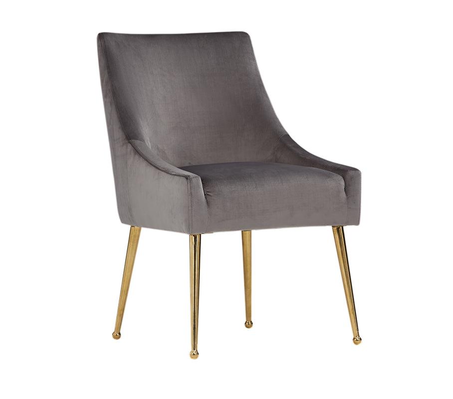 Modrest Castana Modern Velvet Dining Chair (Set of 2)