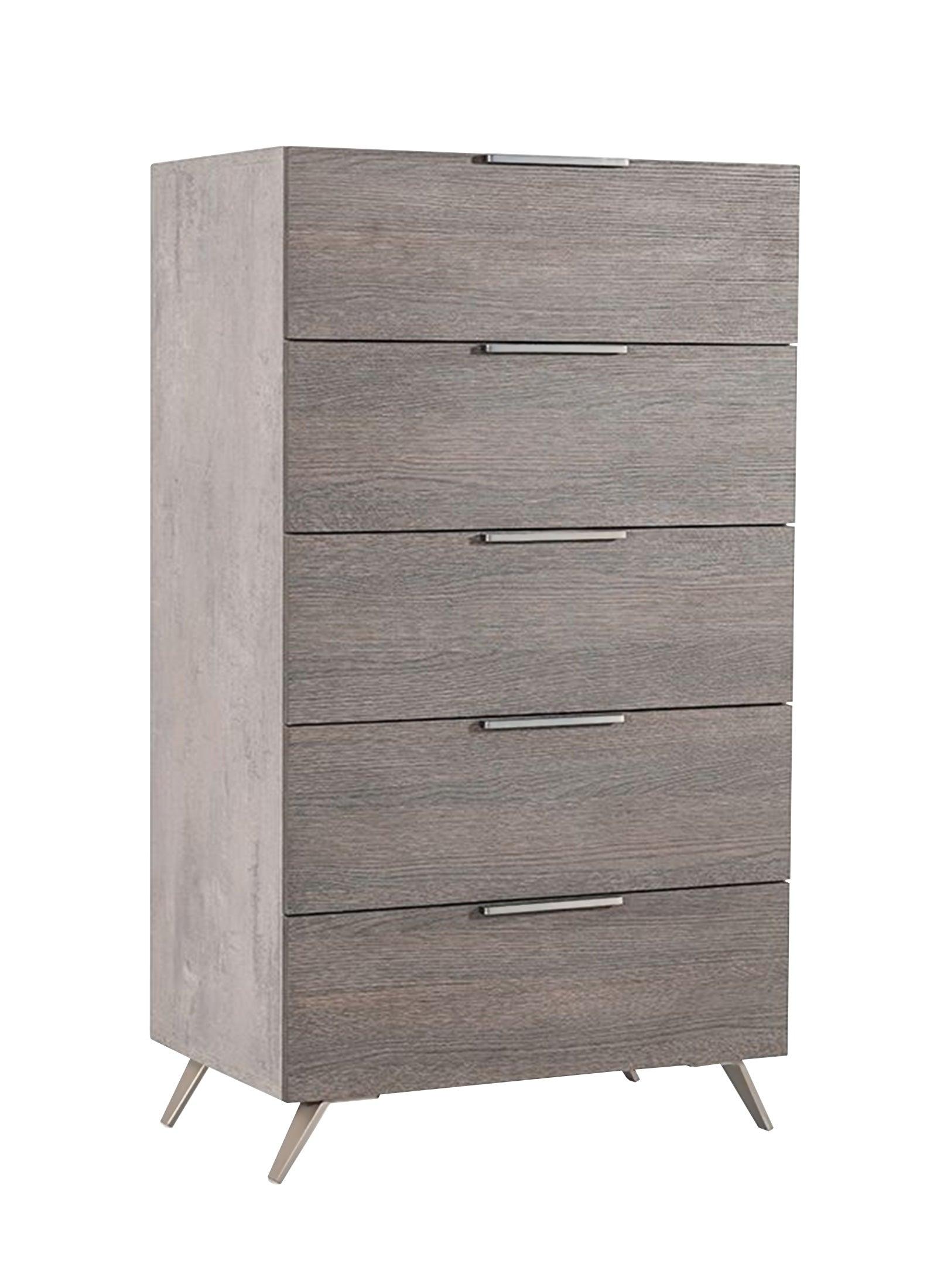 Nova Domus Bronx Italian Modern Faux Concrete Chest