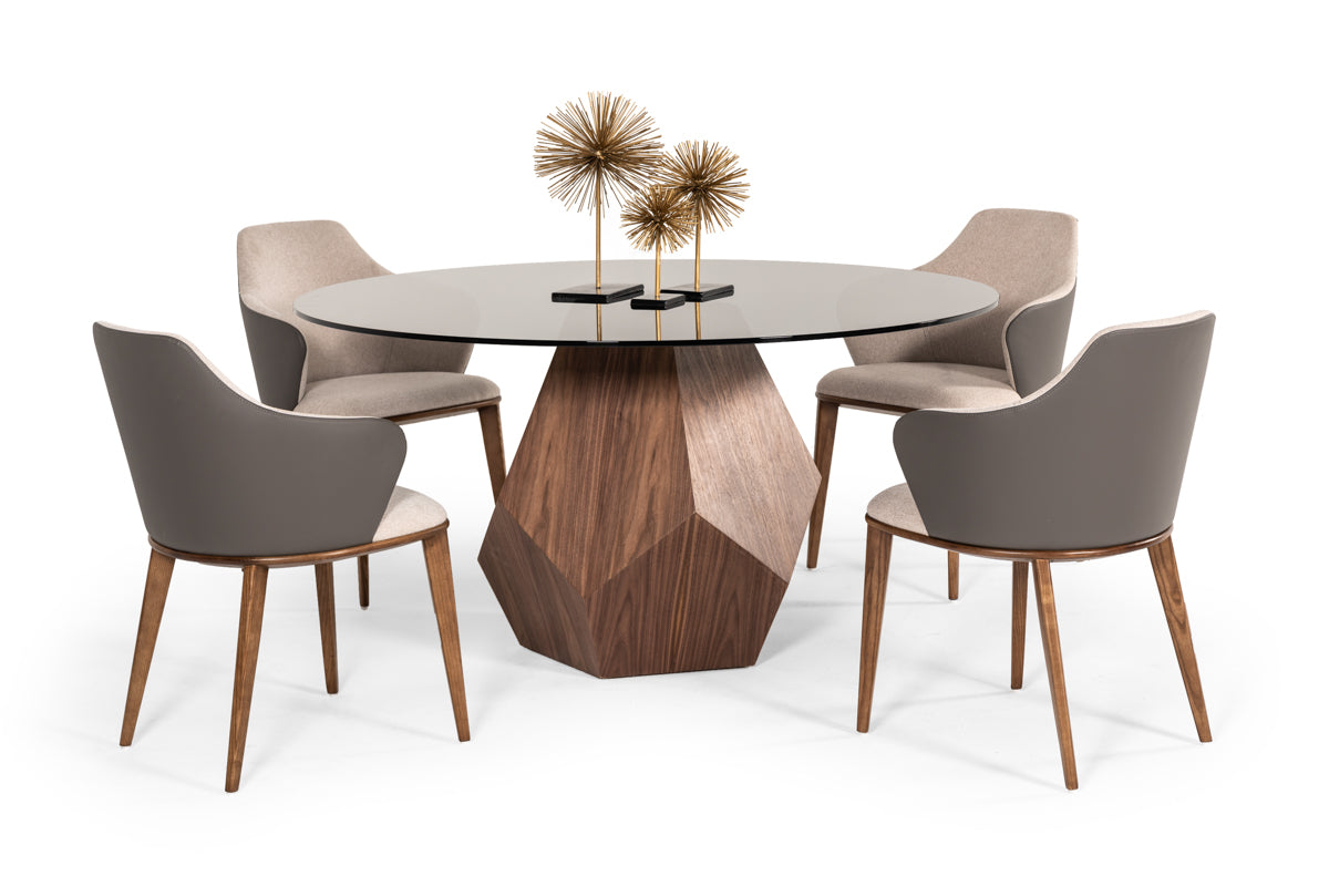 Modrest Rackham MidCentury Round Dining Table