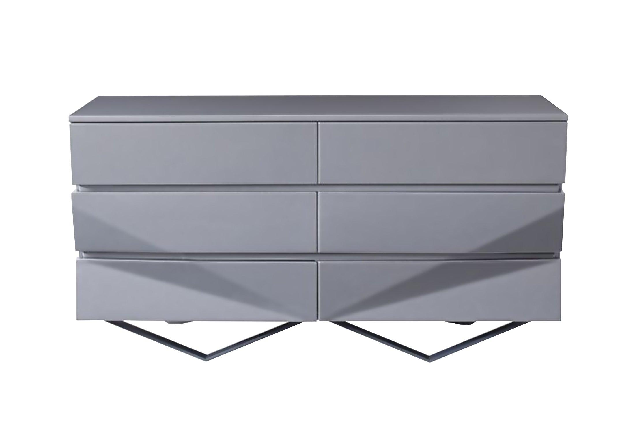 Modrest Duke Modern Gun Chrome Dresser