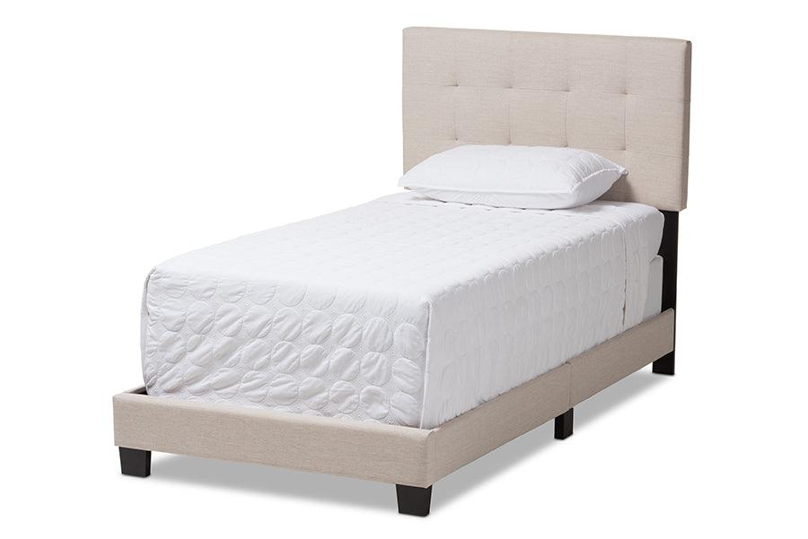 Brookfield Modern and Contemporary Fabric Bed