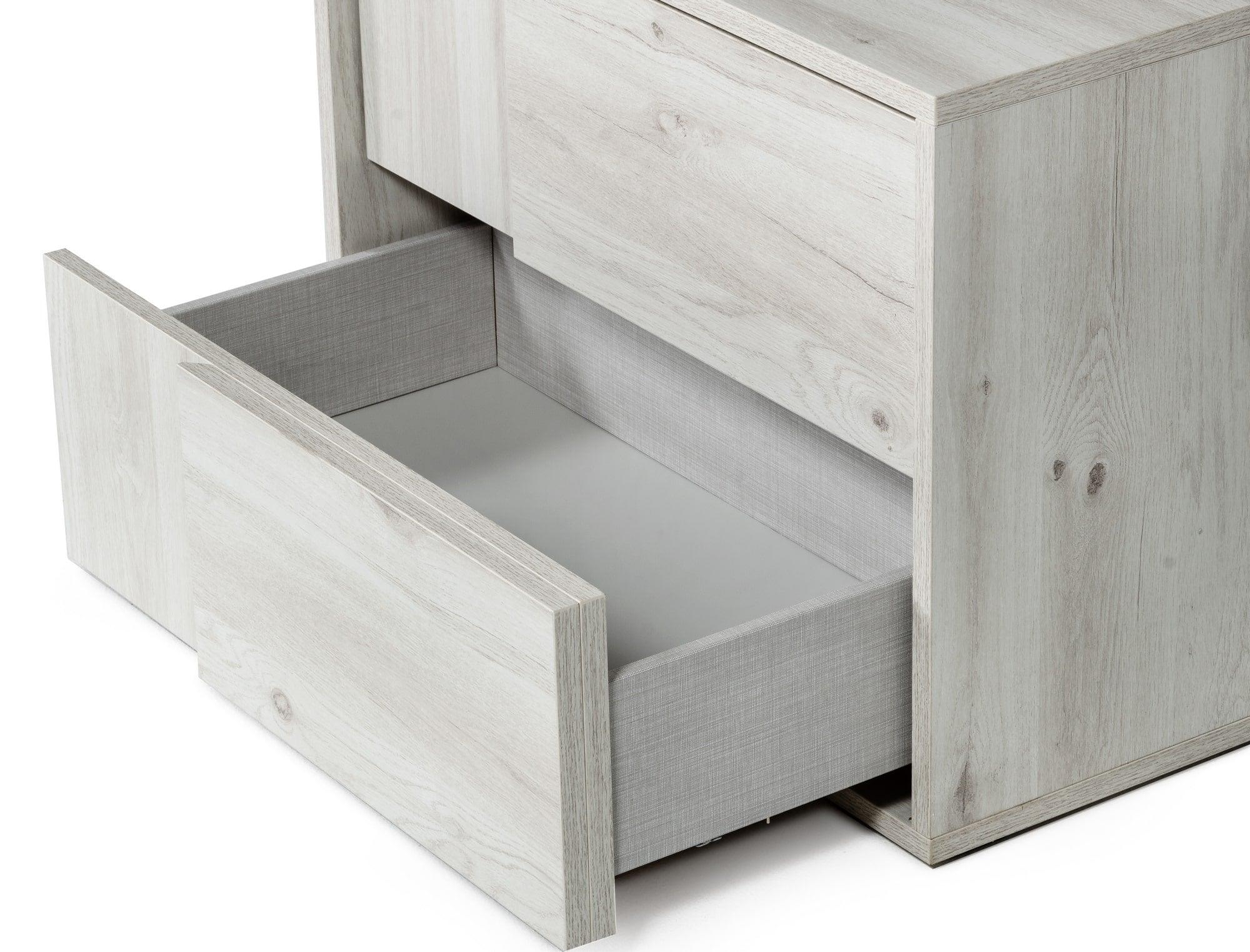 Nova Domus Asus Italian Modern Washed Nightstand