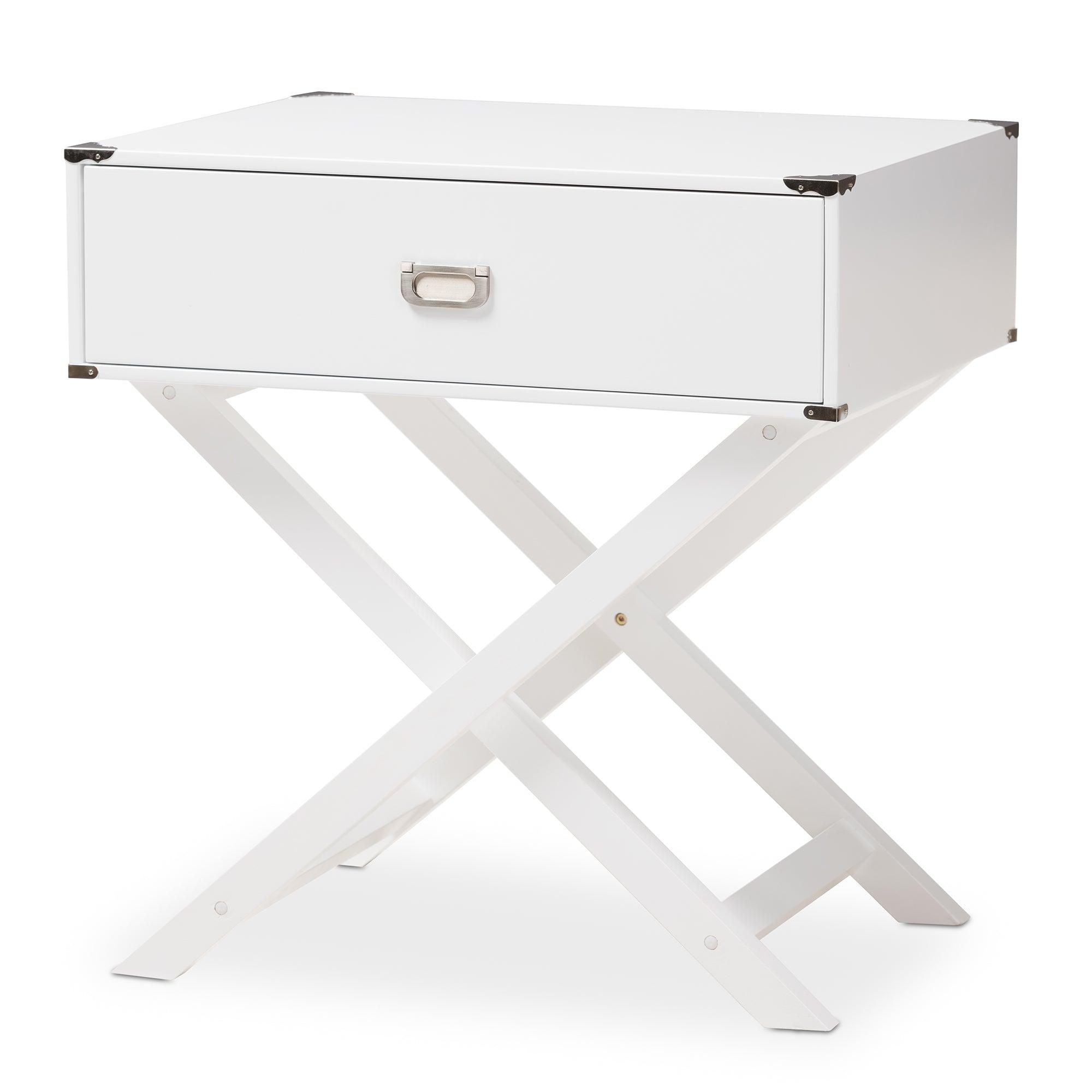 Curtice Modern And Contemporary 1-Drawer Wooden End Table