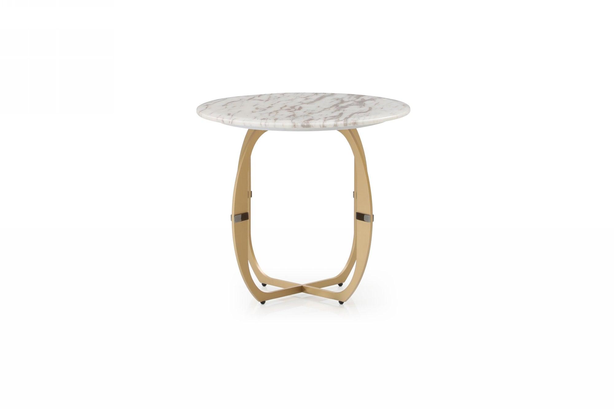 Modrest Echo Modern Marble End Table