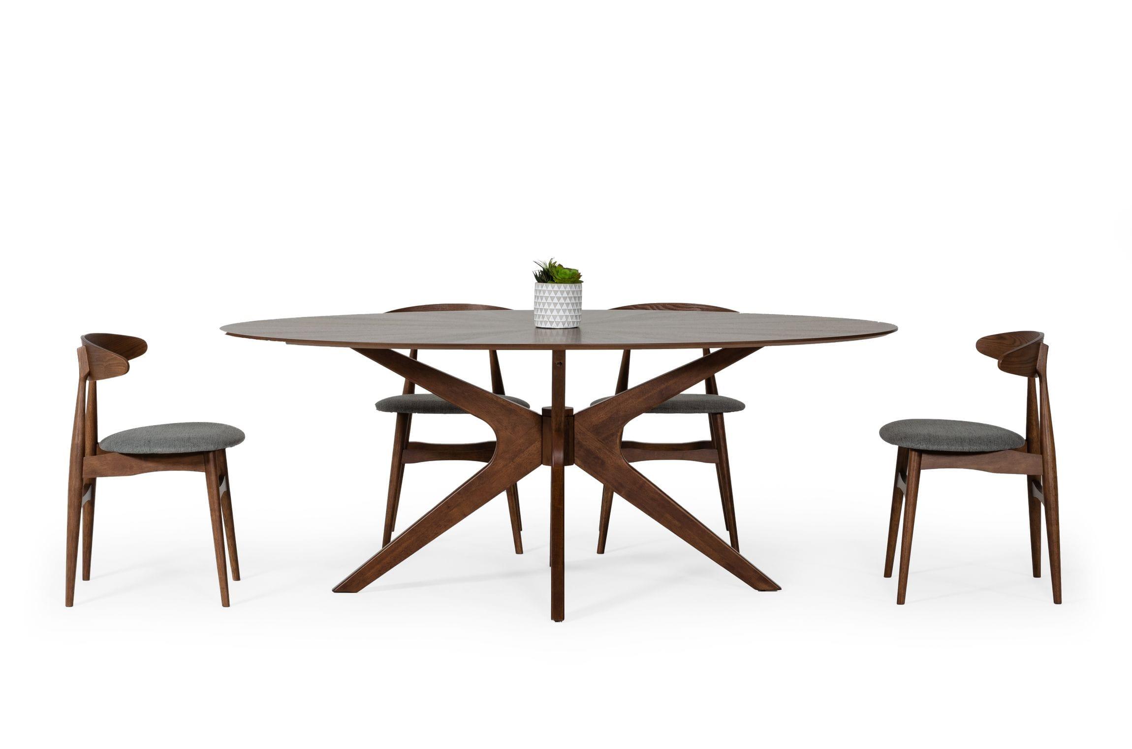 Modrest Prospect Modern Oval Dining Table