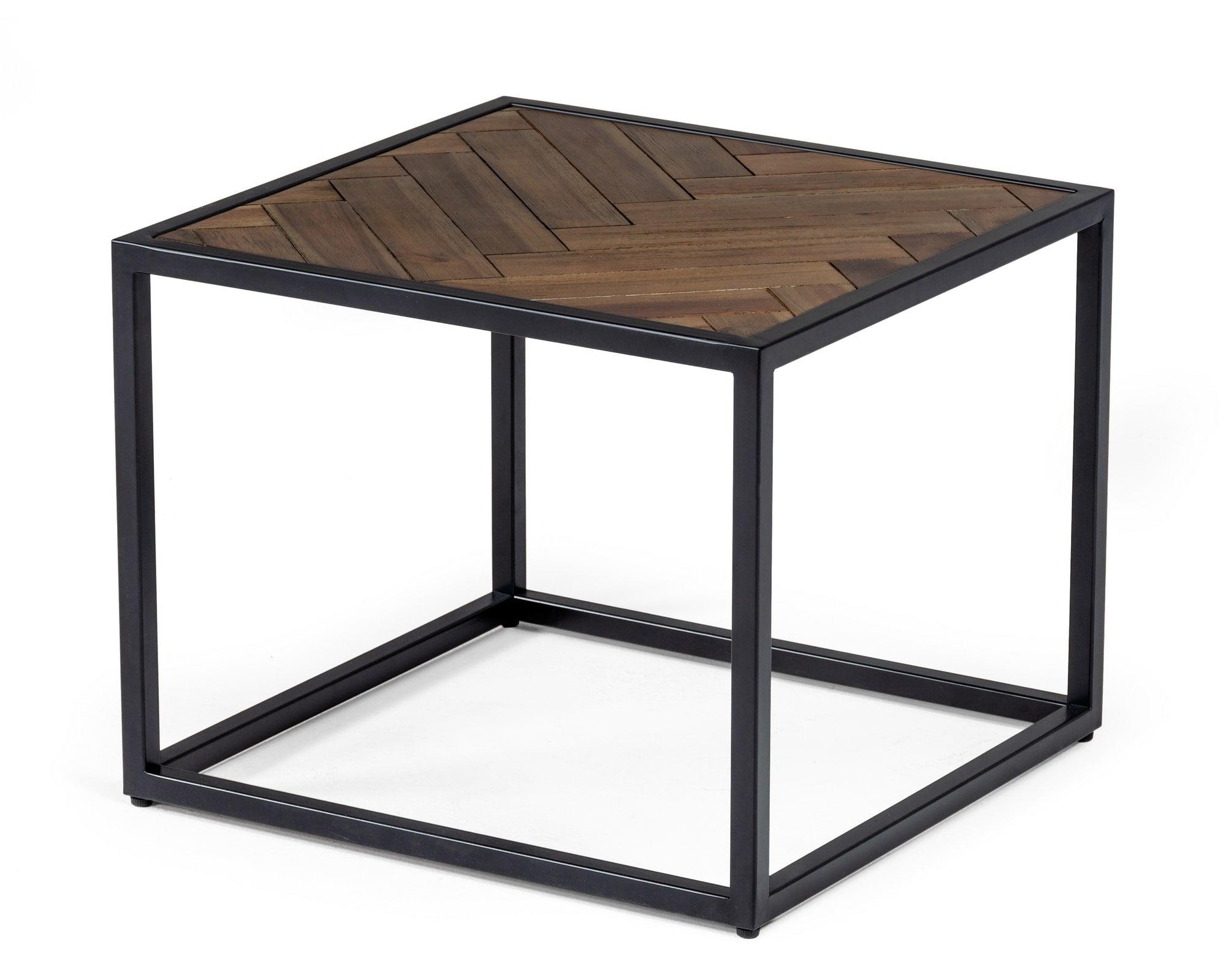 Modrest Pasada Industrial Acacia End Table