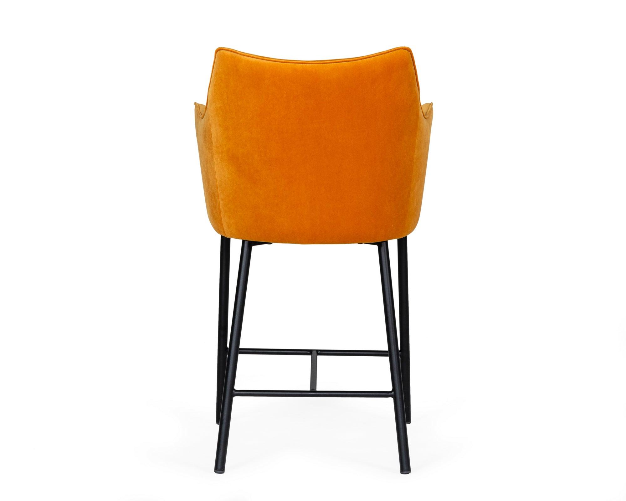 Modrest Exodus Modern Velvet Counter Stool