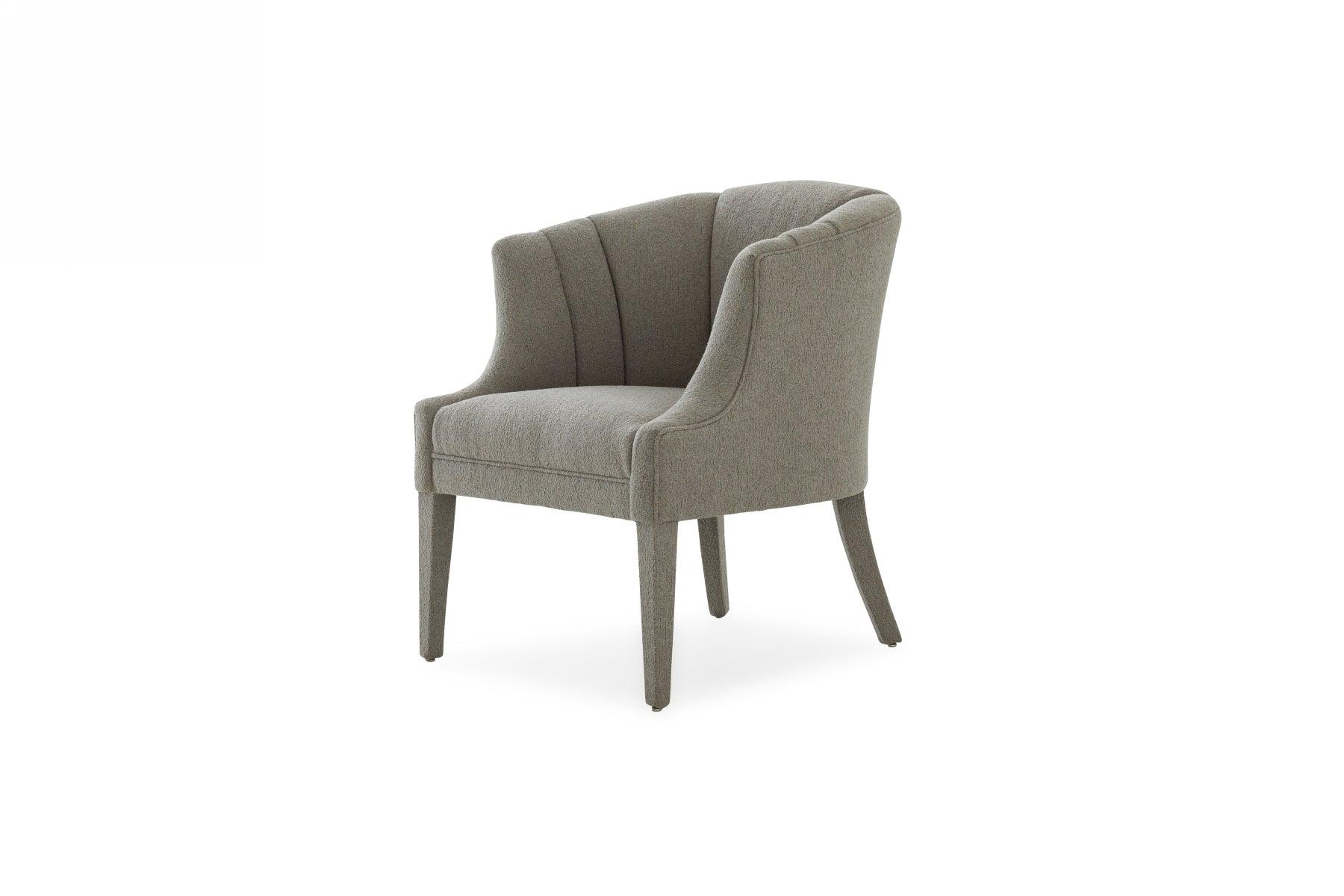 Modrest Ladera Glam Fabric Accent Chair