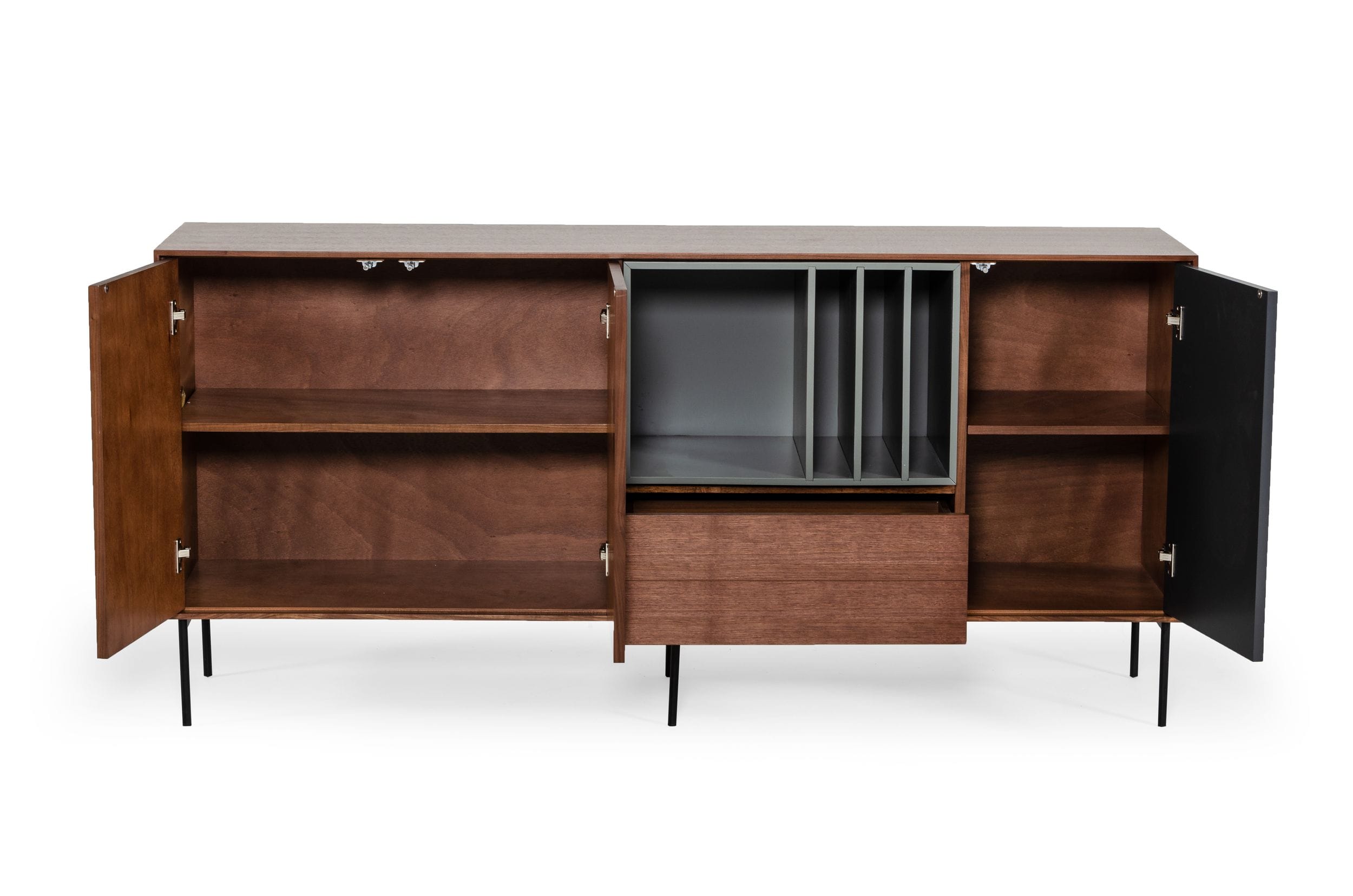 Modrest Ackley Modern , and Charcoal Buffet