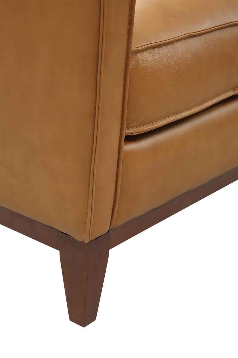 Divani Casa Naylor Modern Italian Leather Split Chair