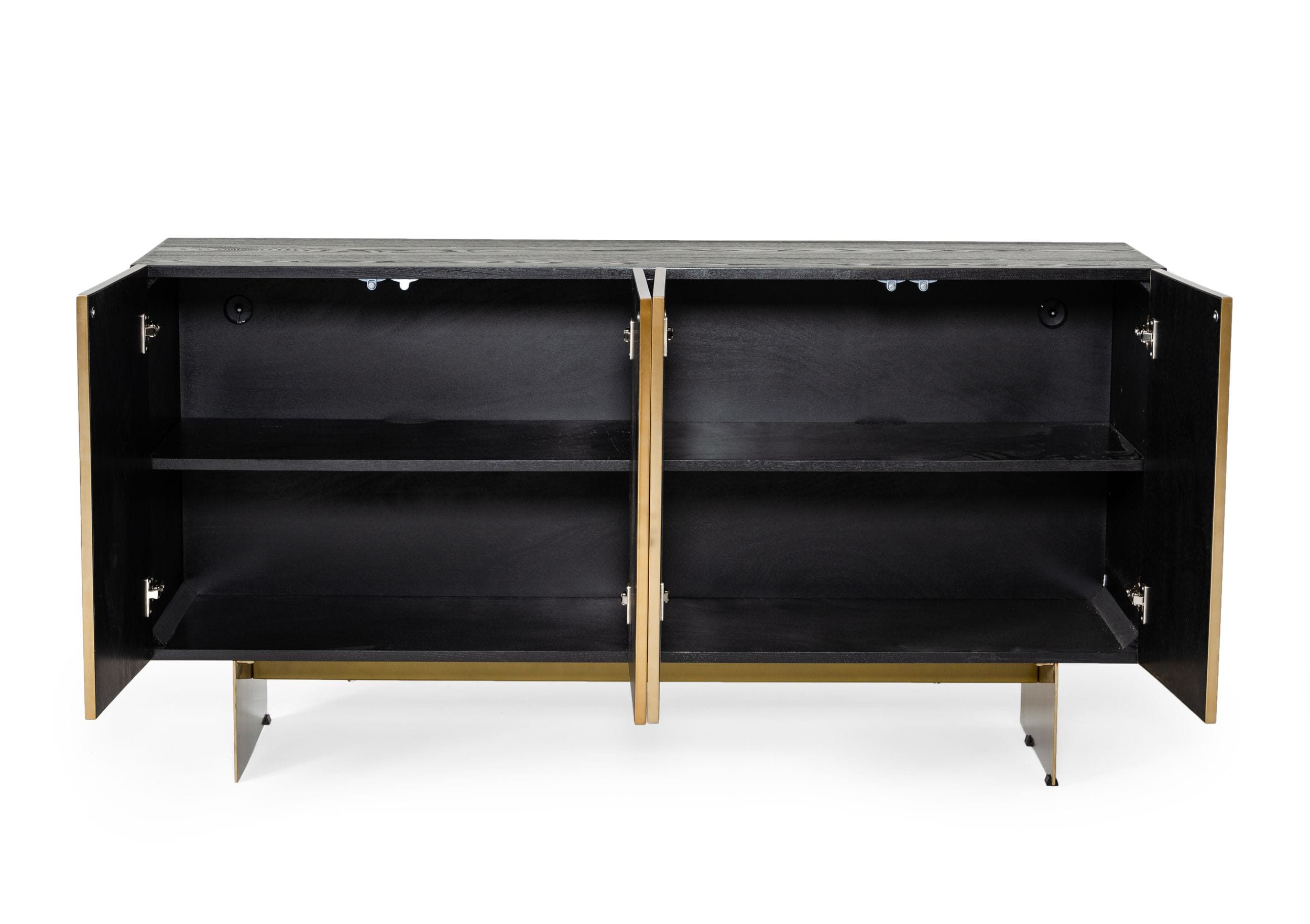 Modrest Perret Glam Ash Brushed Modern Buffet