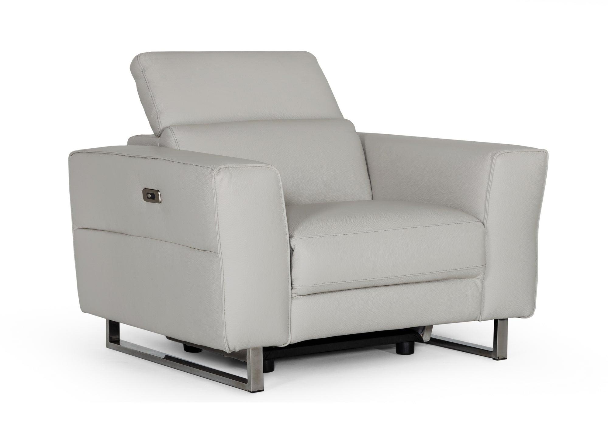 Accenti Italia Lucca Italian Modern Armchair w/ Electric Recliner