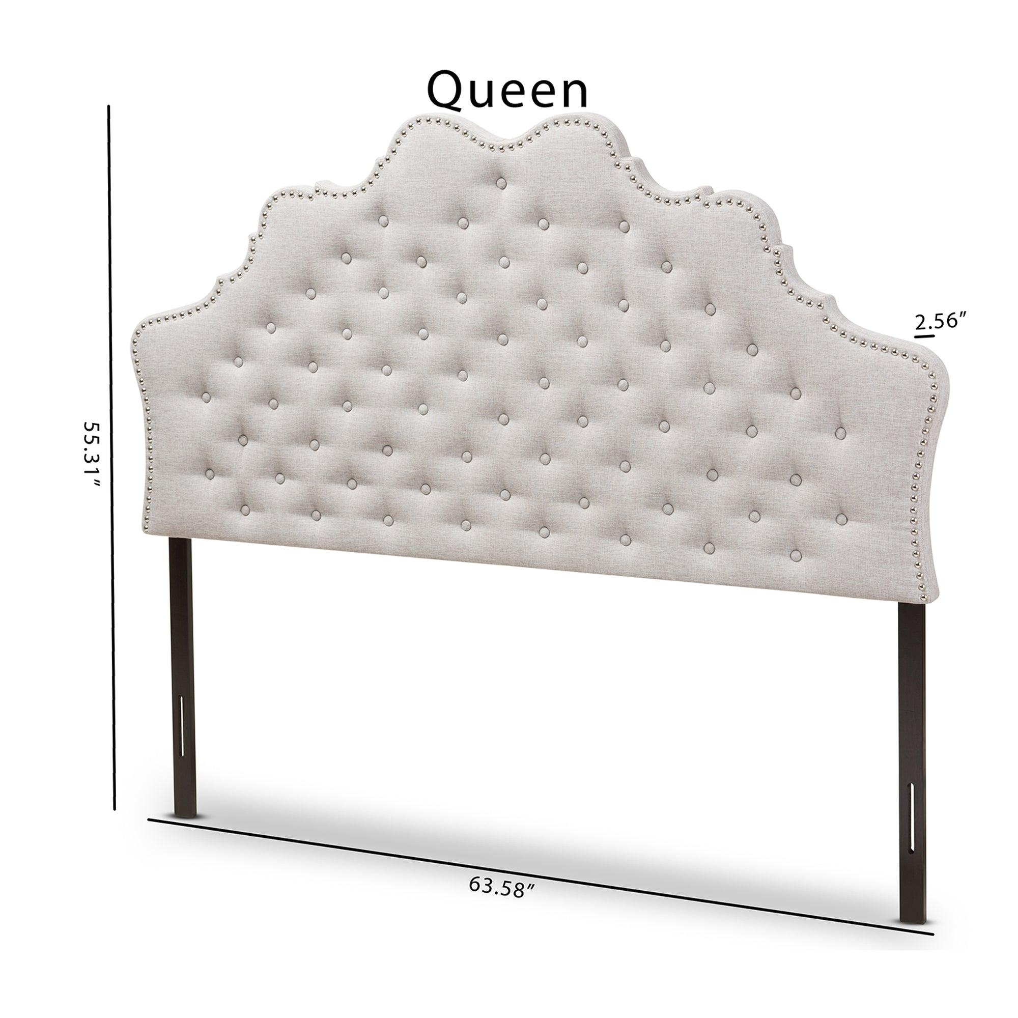 Hilda Modern and Contemporary ish Fabric Headboard