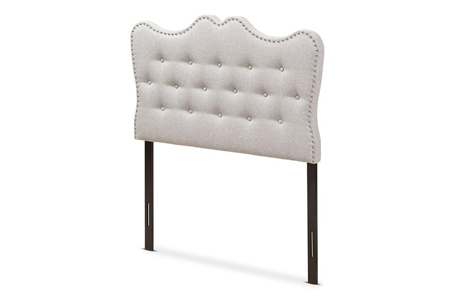 Emma Modern and Contemporary ish Fabric Headboard