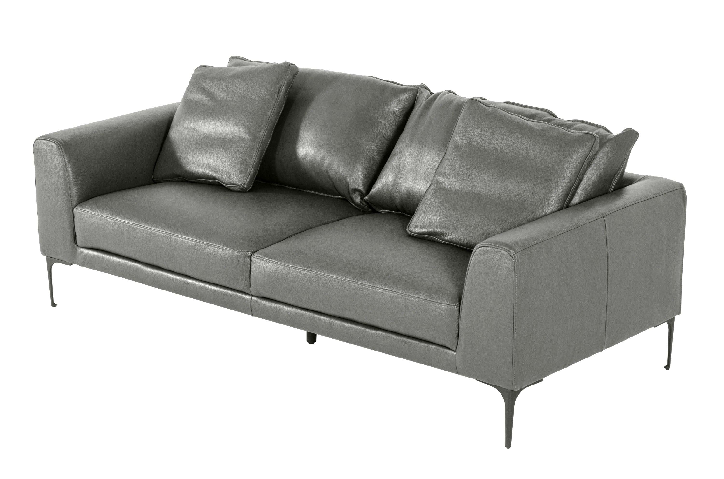 Divani Casa Jacoba Modern Leather Sofa