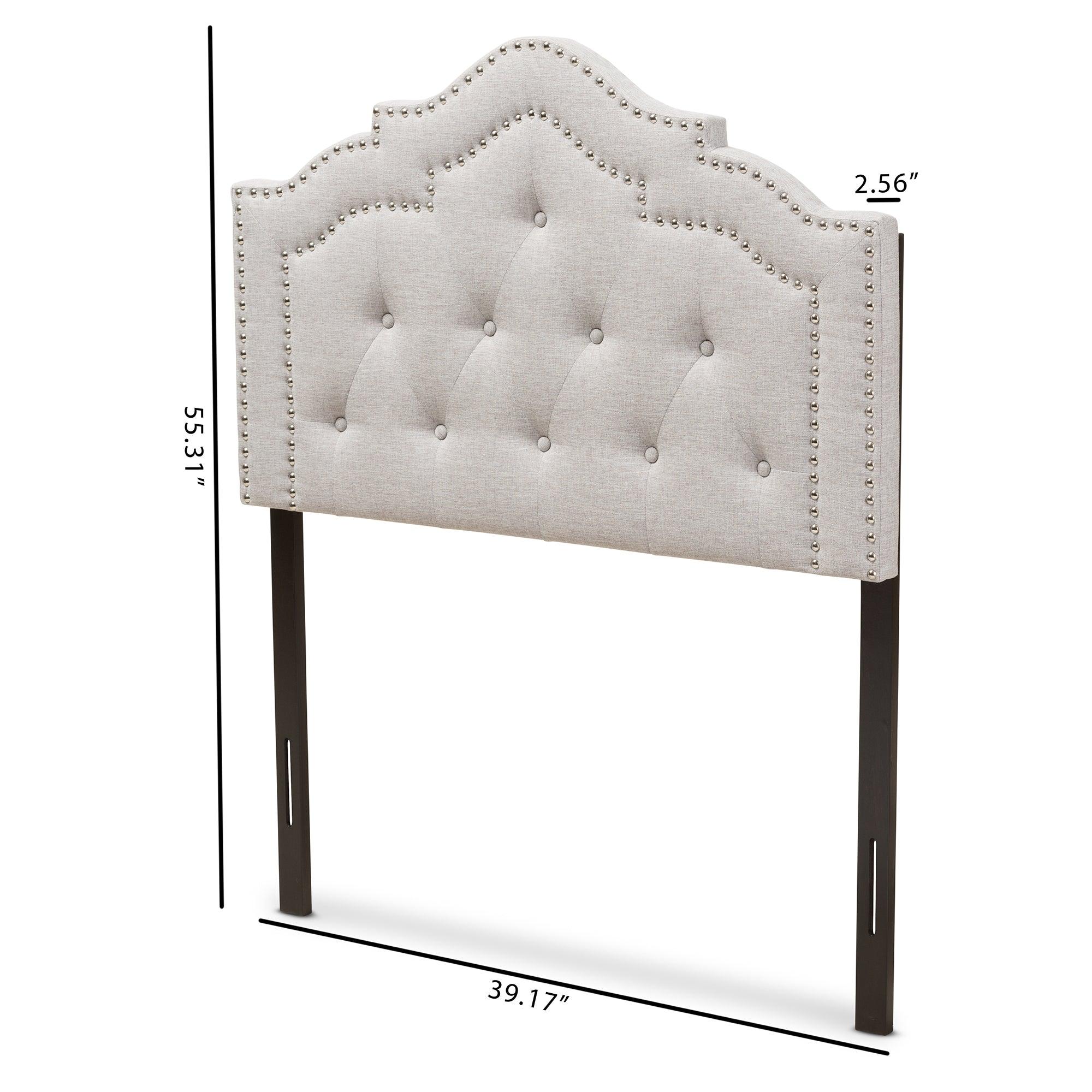 Edith Modern and Contemporary ish Fabric Headboard