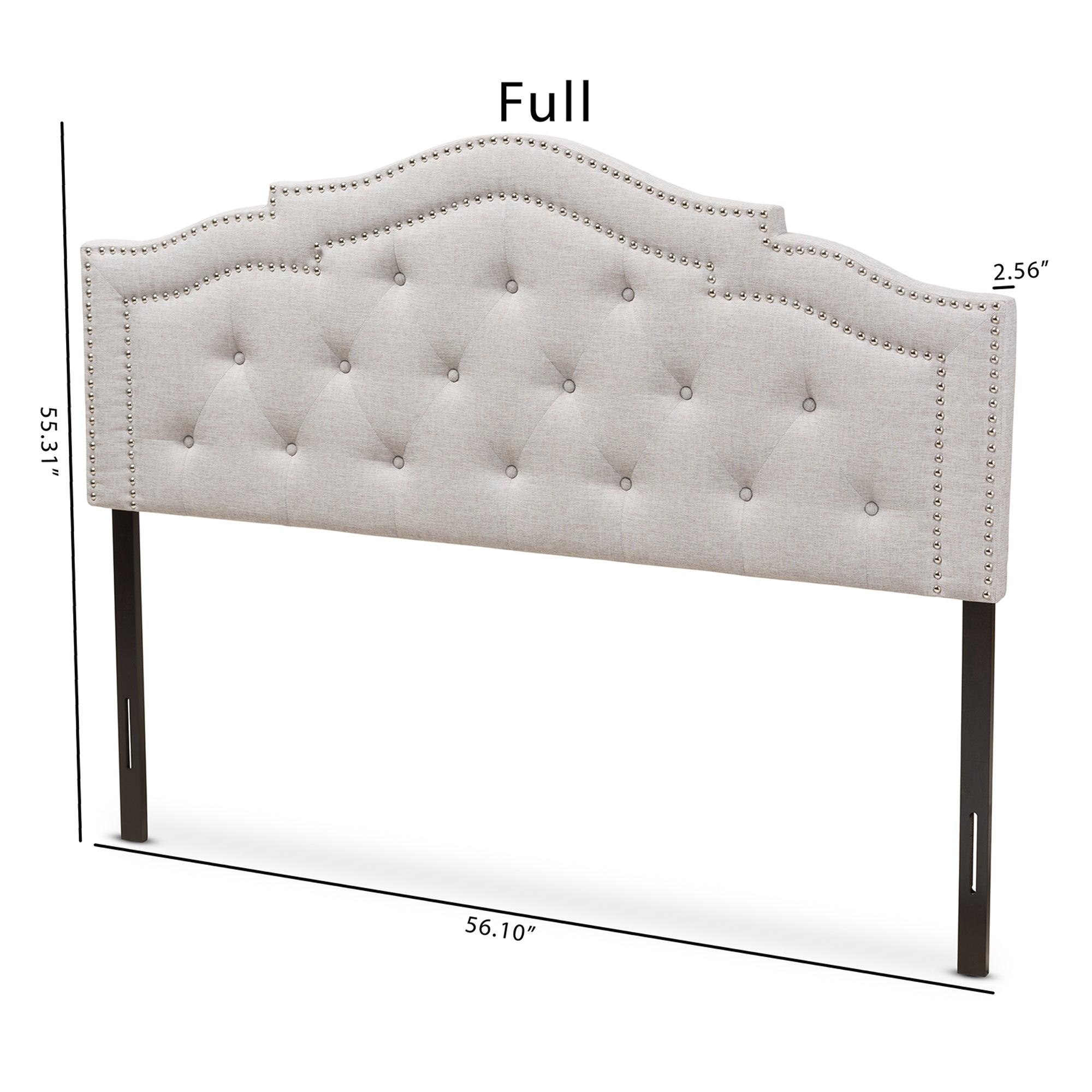 Edith Modern and Contemporary ish Fabric Headboard