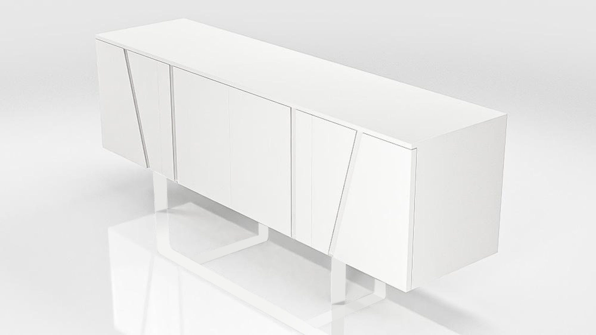 Modrest Mario Modern Veneer Buffet