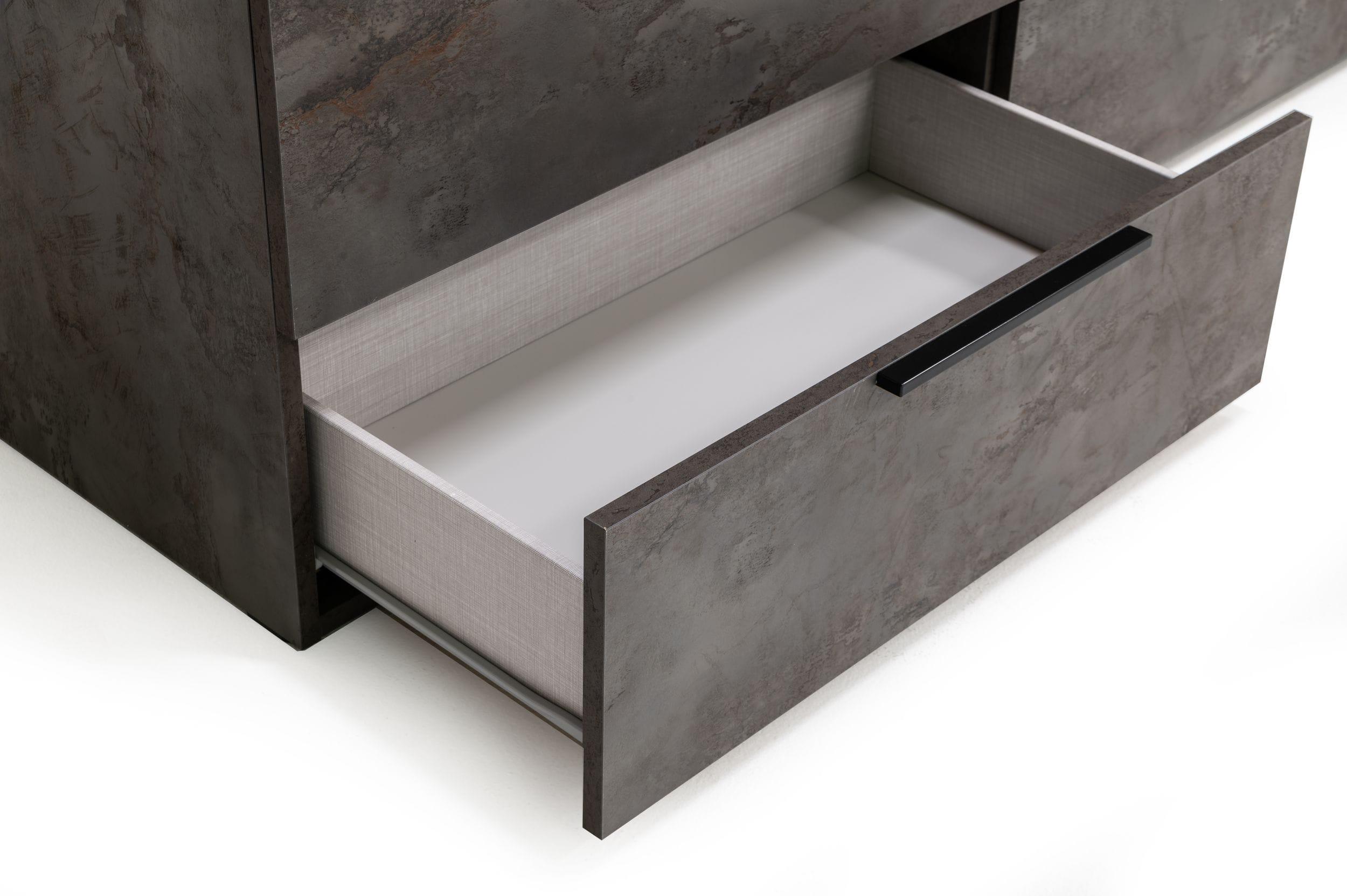 Nova Domus Ferrara Modern Volcano Oxide Dresser