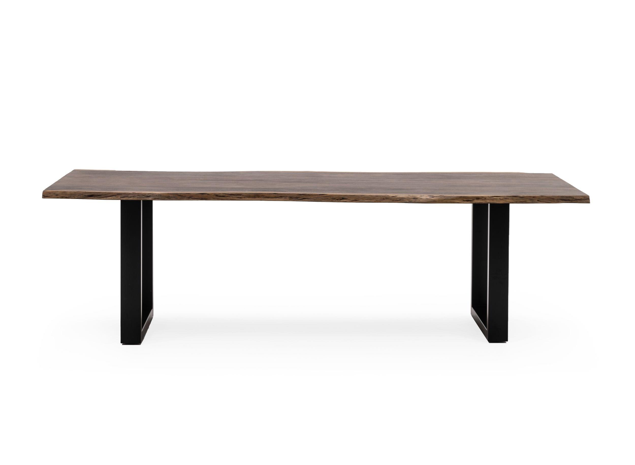 Modrest Taylor XLarge 102" Modern Live Edge Wood Dining Table