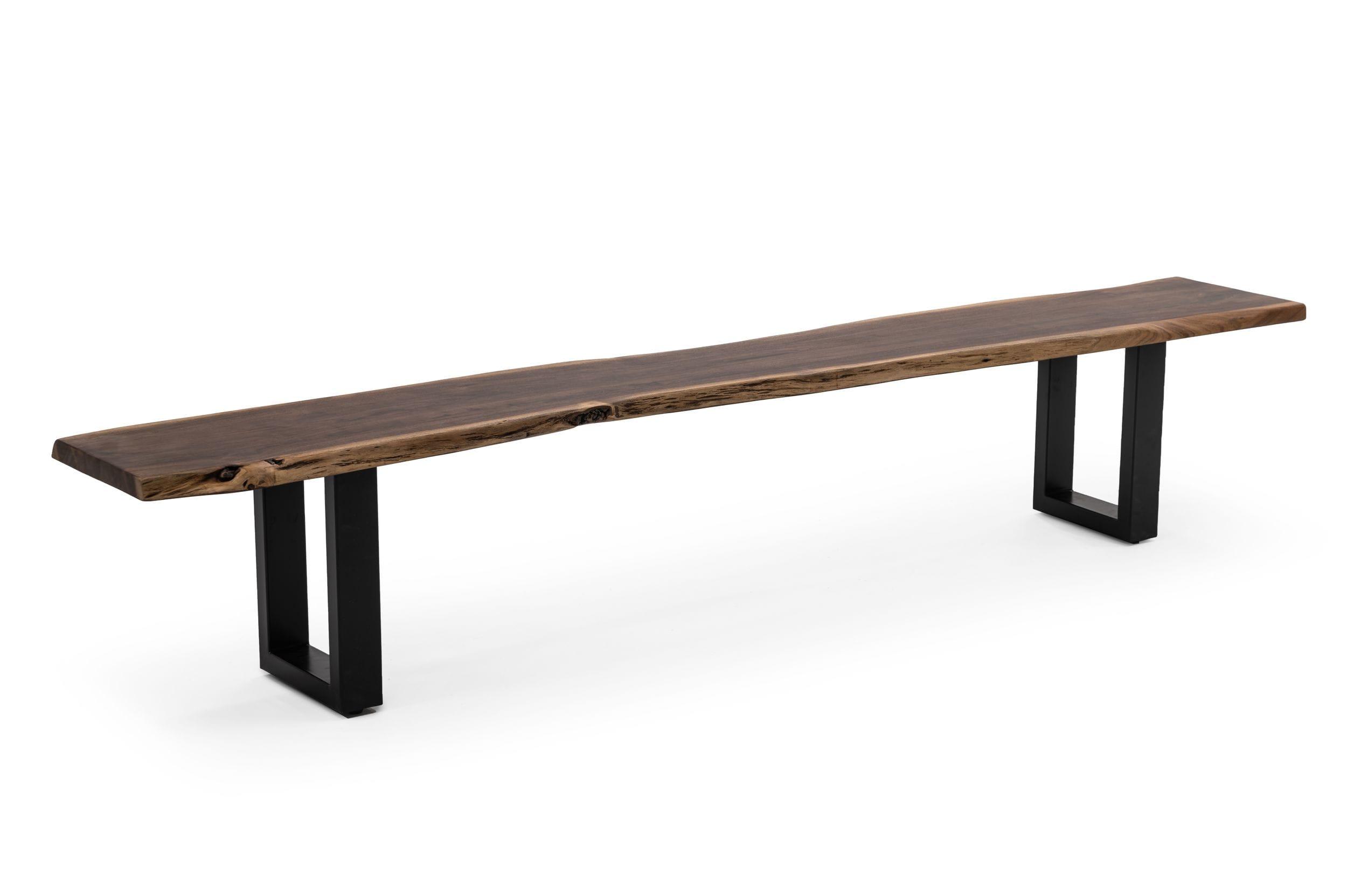 Modrest Taylor XLarge 102" Modern Live Edge Dining Bench