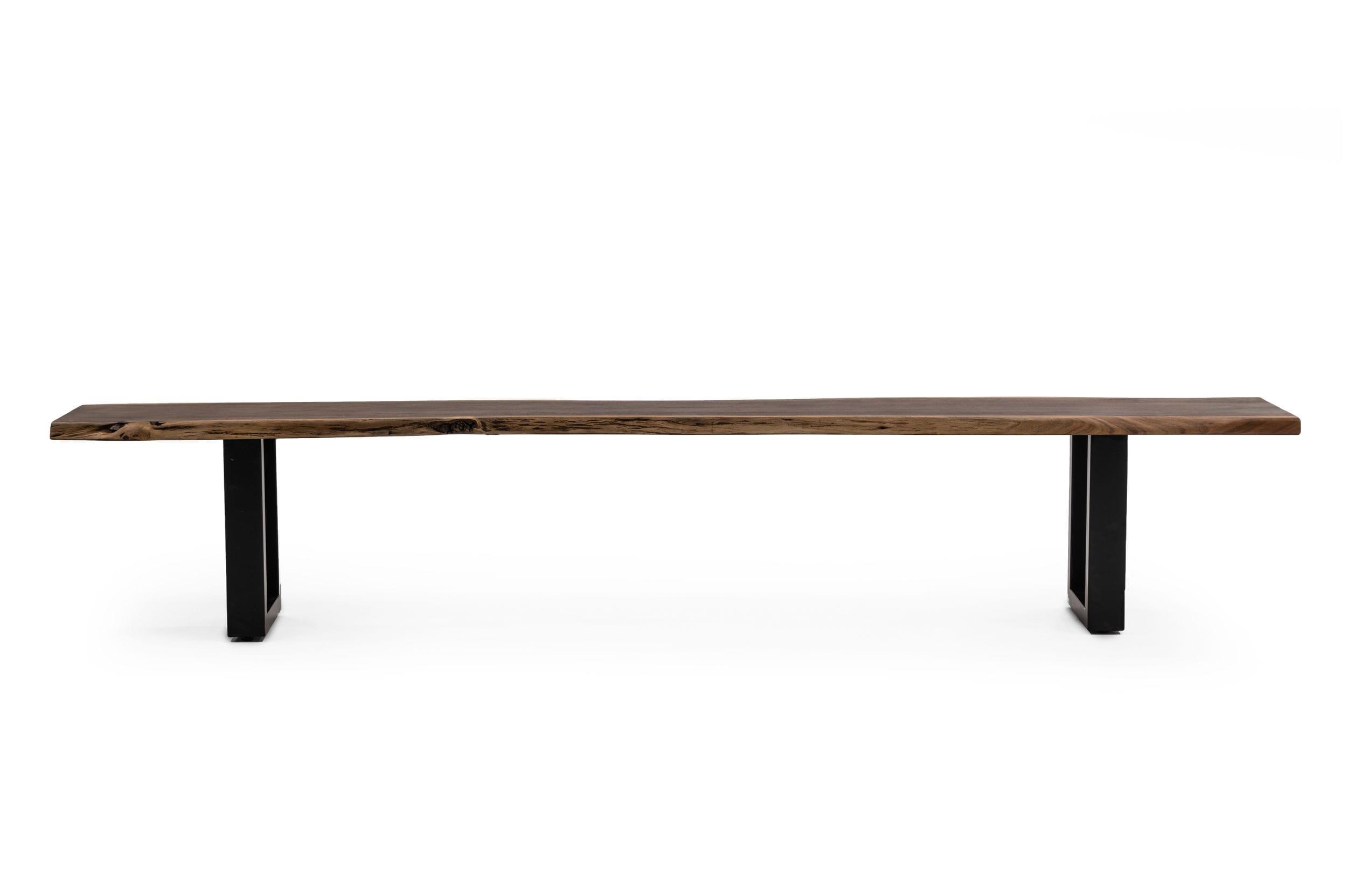 Modrest Taylor XLarge 102" Modern Live Edge Dining Bench