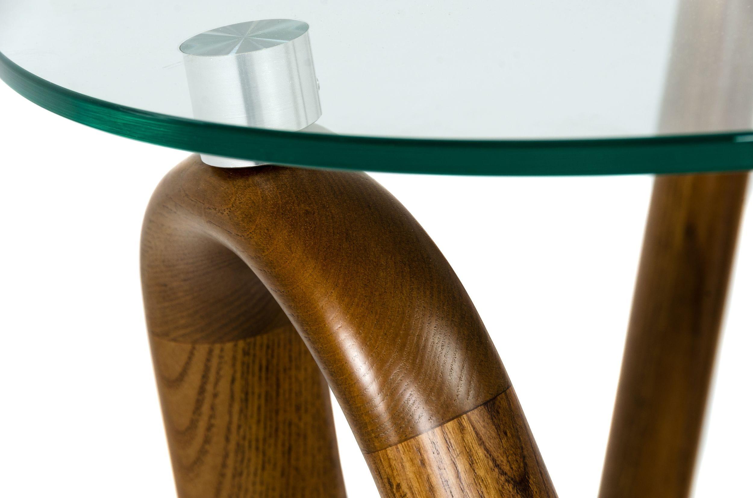 Modrest Lassen Modern Glass End Table