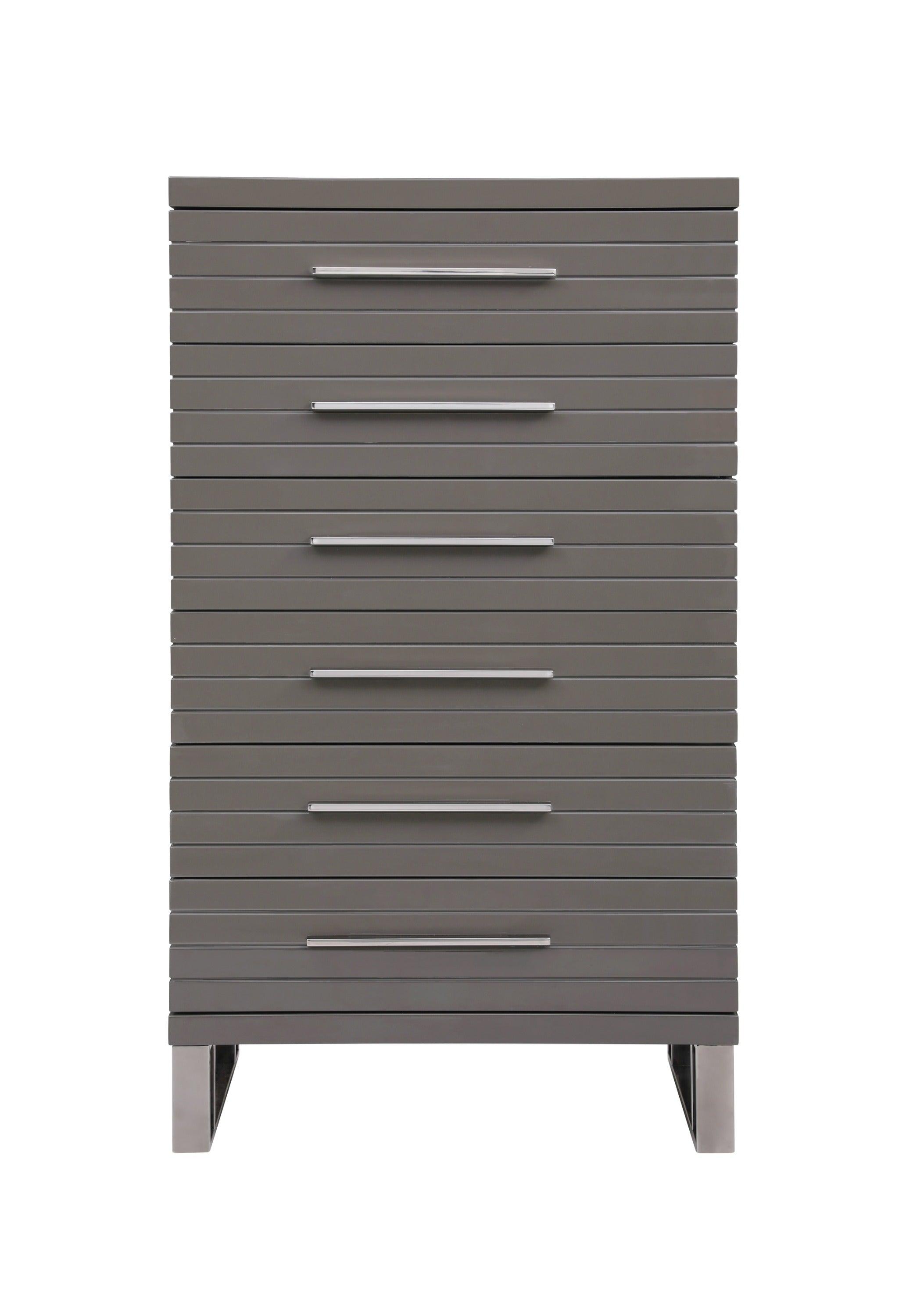 Modrest Splendor High Gloss Slatted Chest