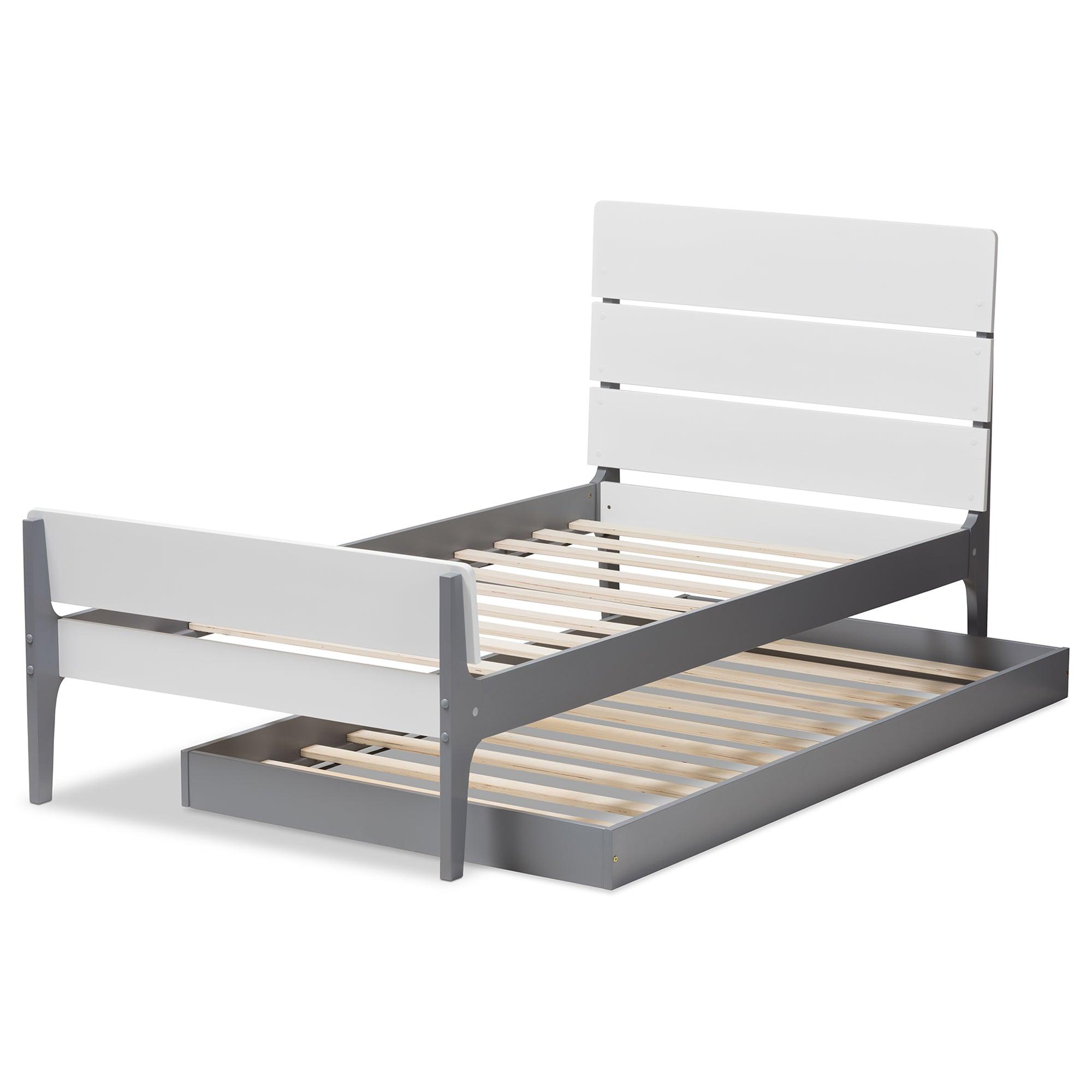 Nereida Modern Classic Mission Style and -Finished Wood Platform Bed