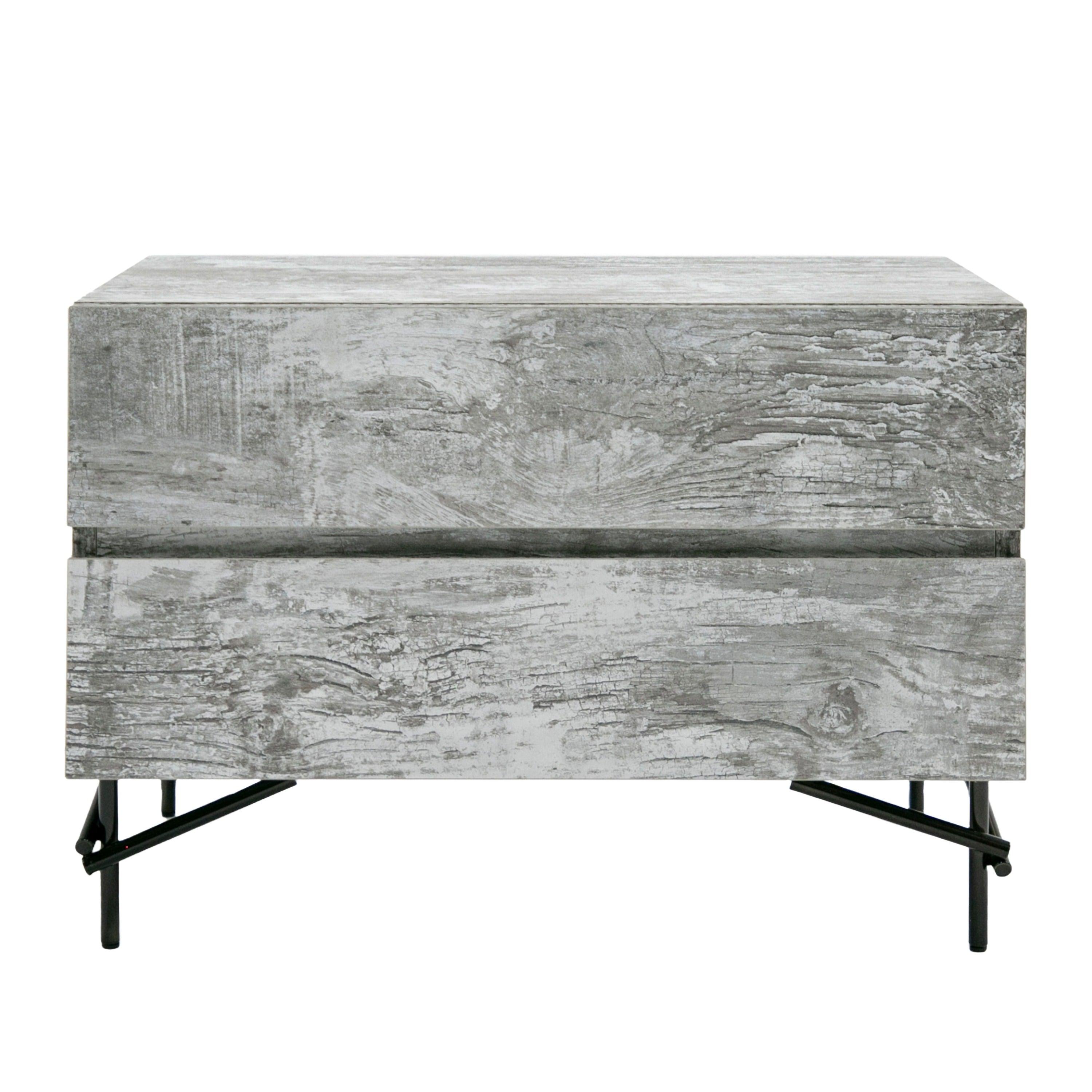 Nova Domus Aria Italian Modern Multi with texture Nightstand