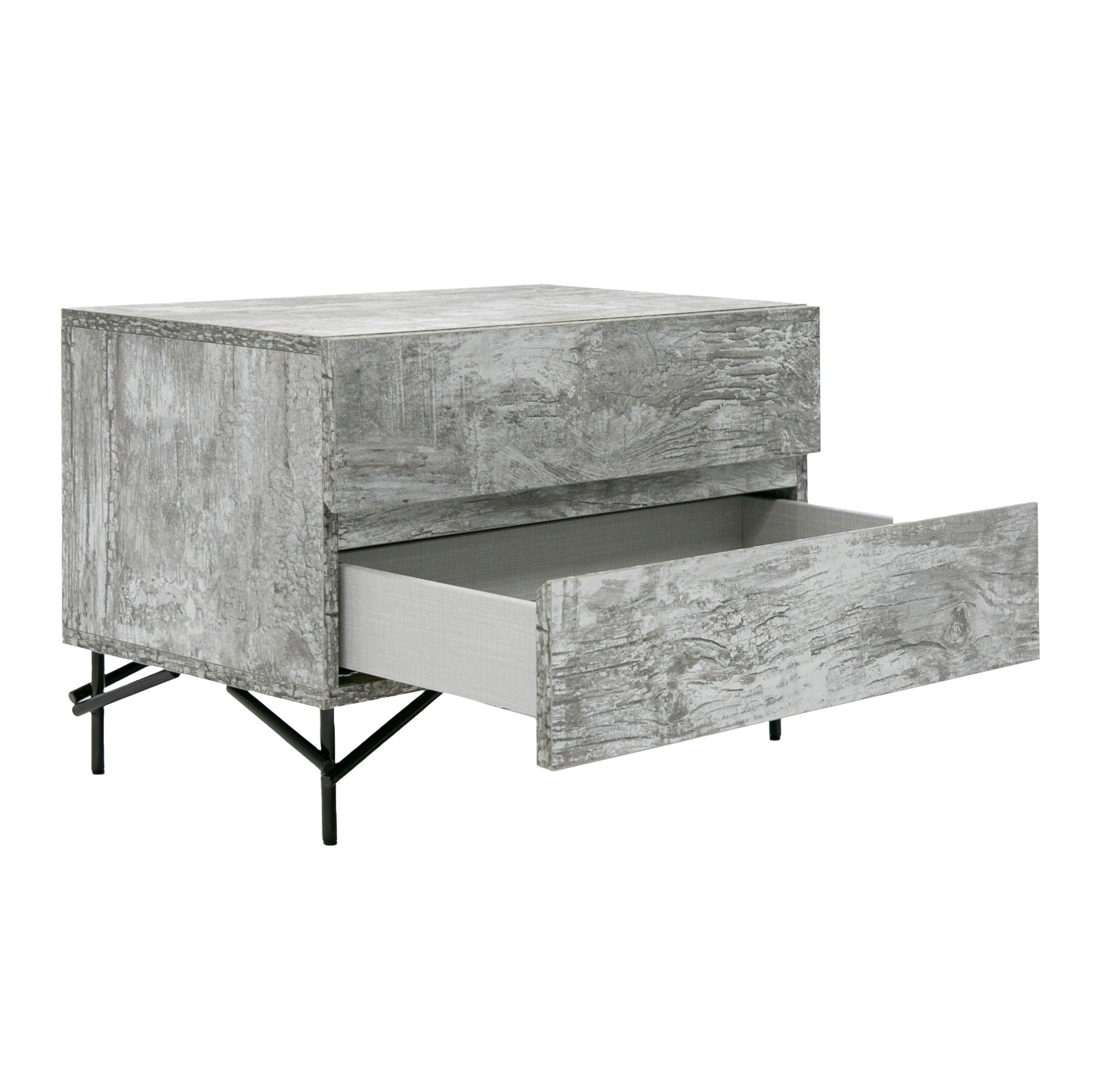 Nova Domus Aria Italian Modern Multi with texture Nightstand