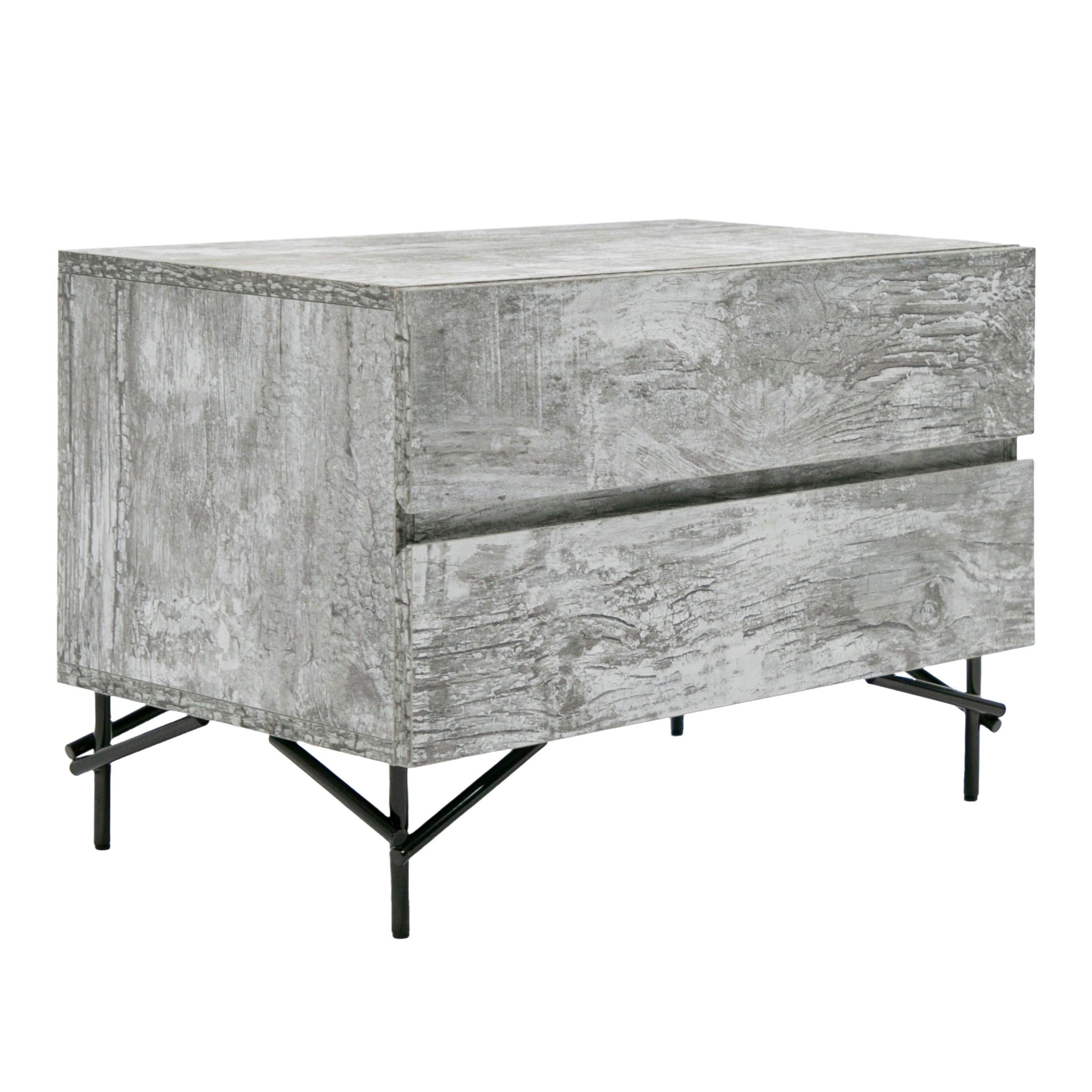 Nova Domus Aria Italian Modern Multi with texture Nightstand