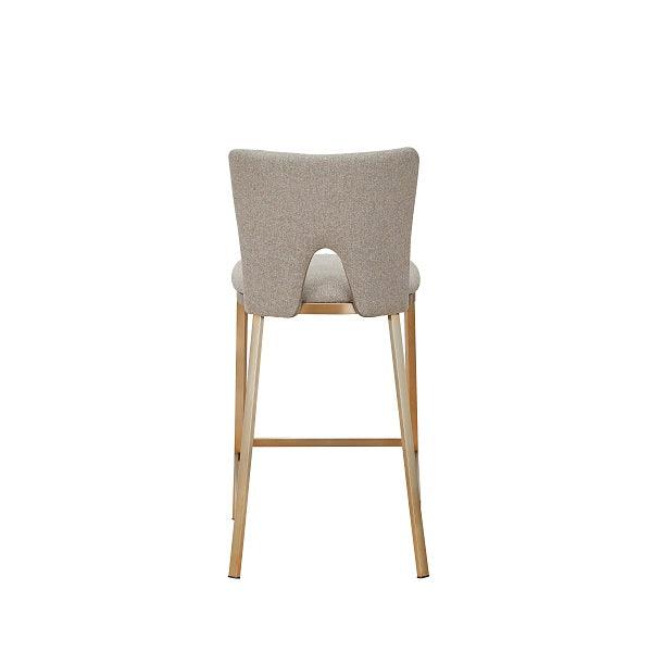 Modrest Burton Contemporary Counter Stool Set of Two