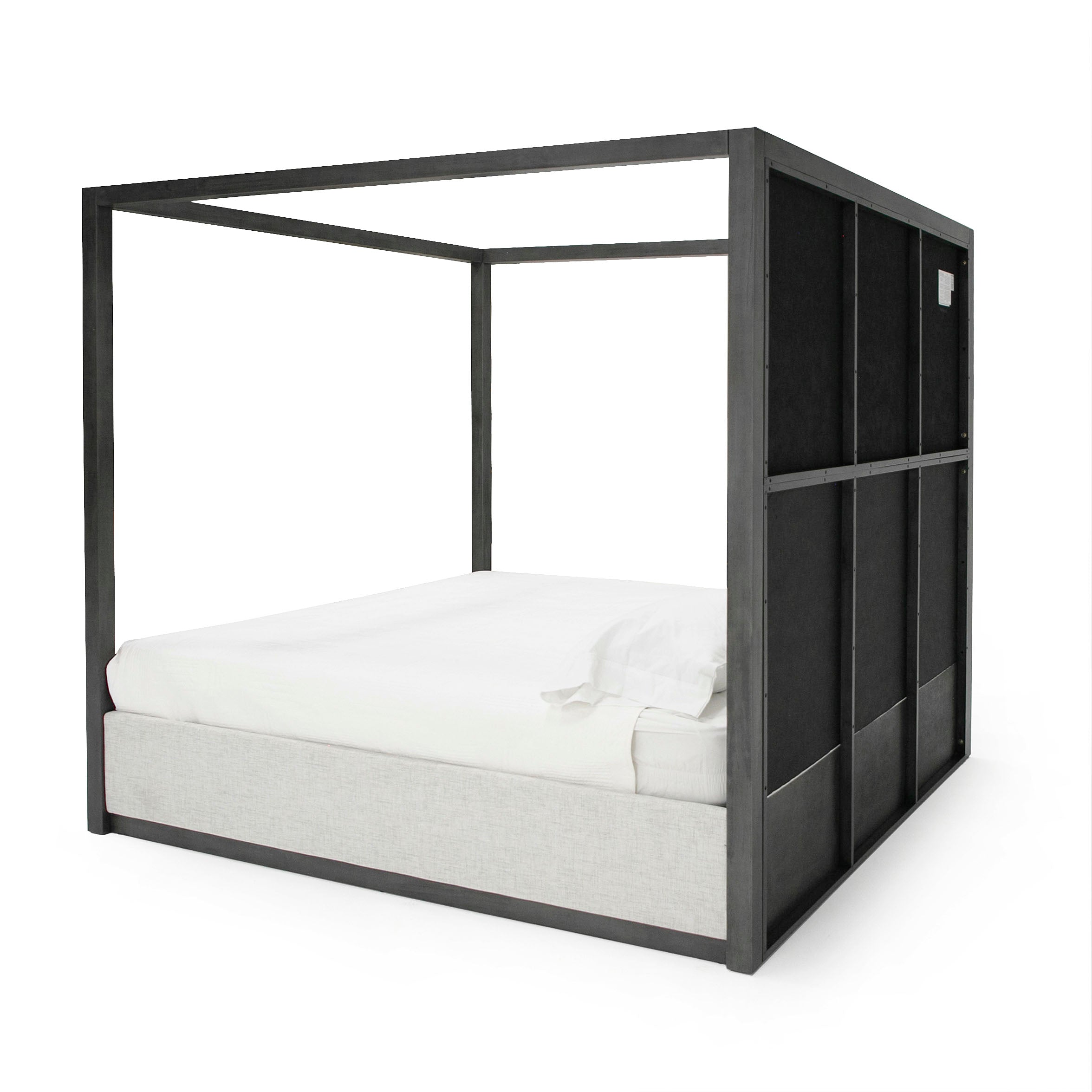 Modrest Manhattan Contemporary Canopy Bed